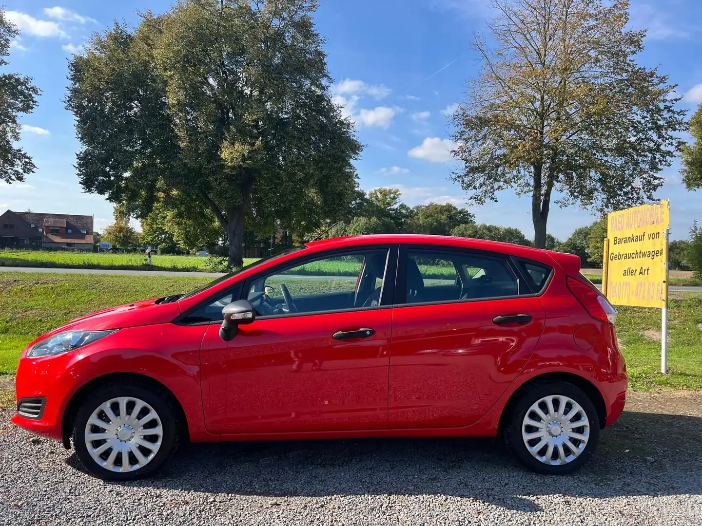 Ford Fiesta 1.6 77KW*AUTOMATIK*Garantie* Rot - 2