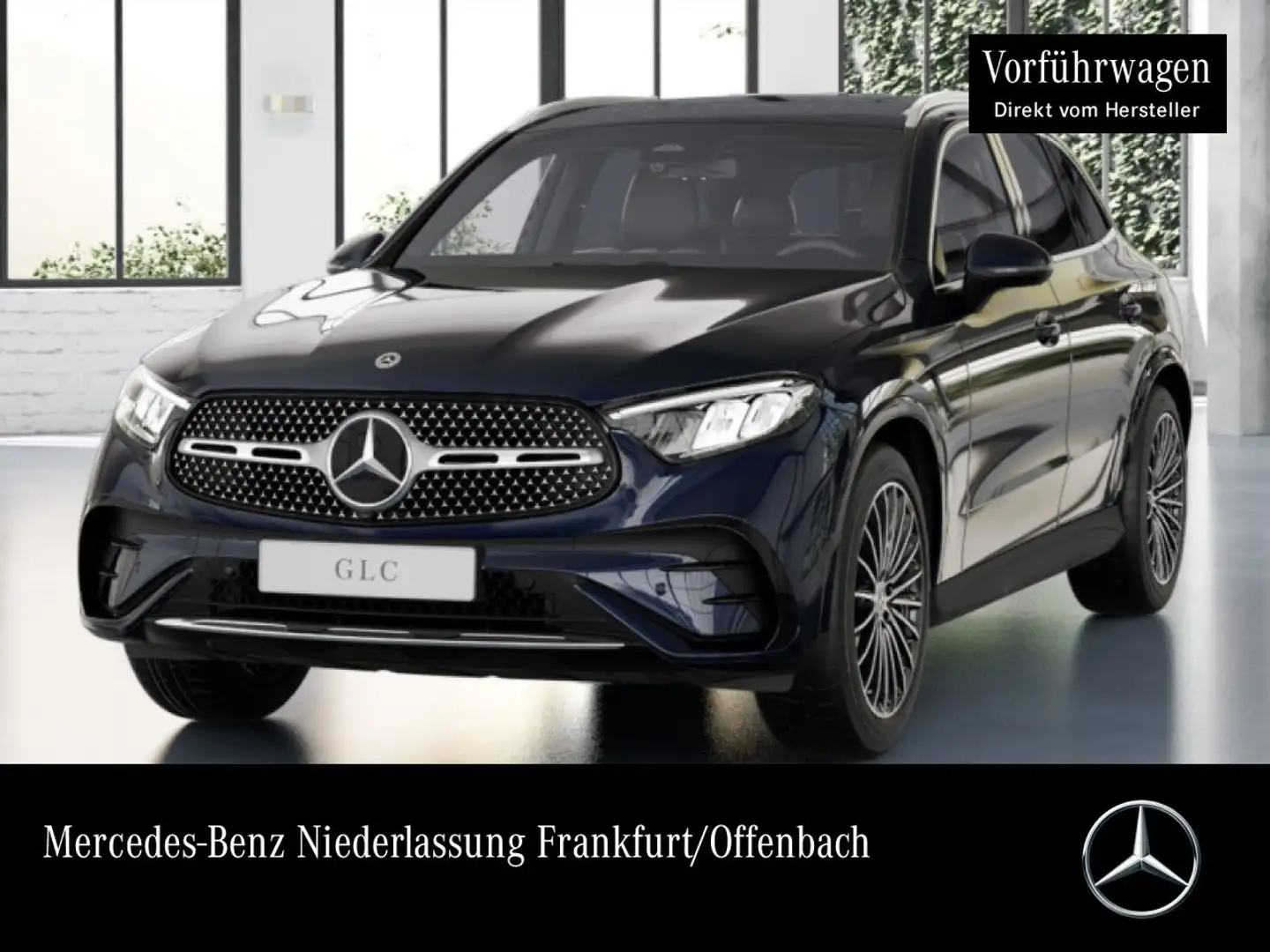 Mercedes-Benz GLC 220 d 4M AMG+PANO+AHK+LED+KAMERA+TOTW+KEYLESS Azul - 1