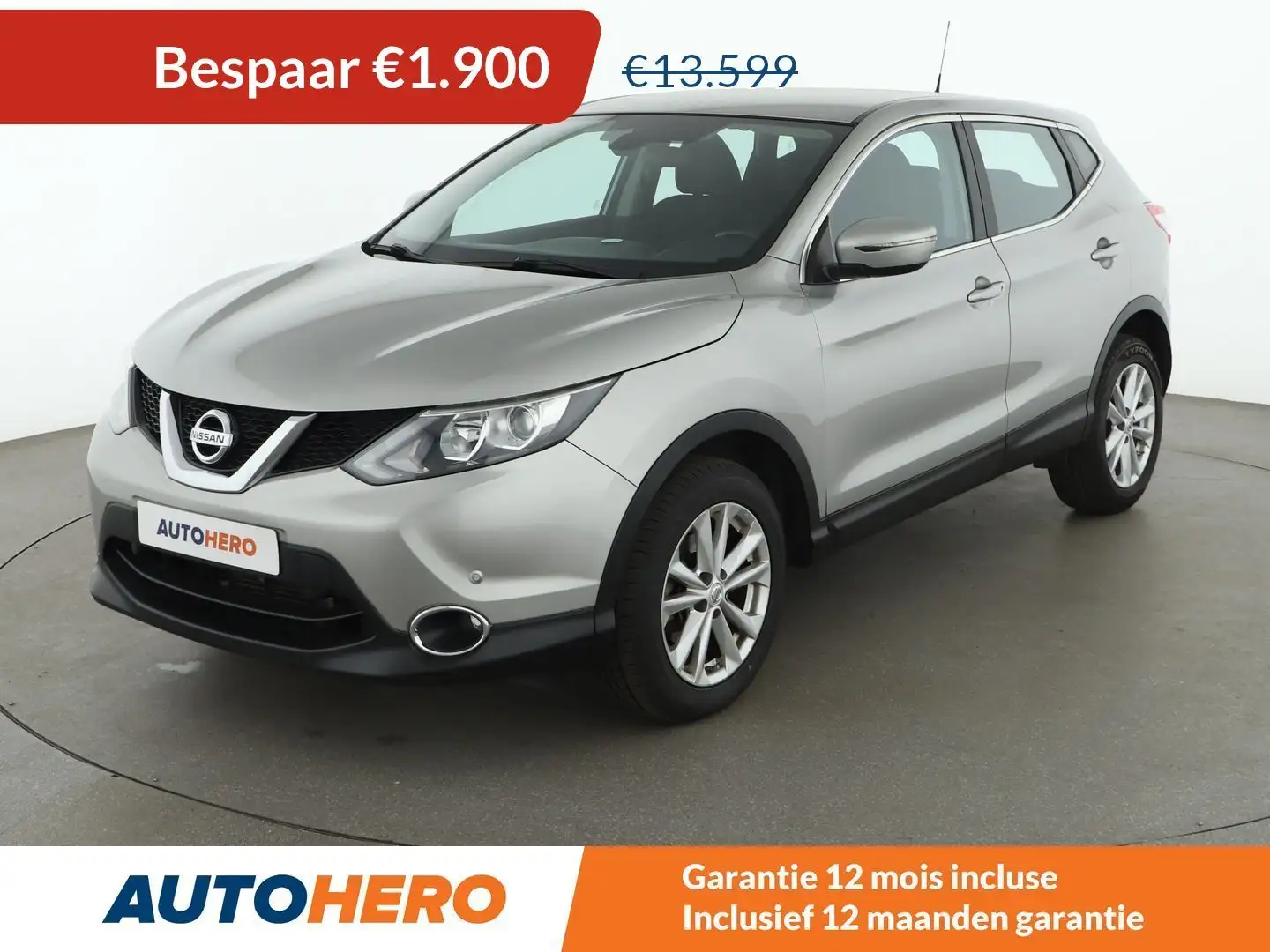 Nissan Qashqai 1.2 Acenta Grijs - 1