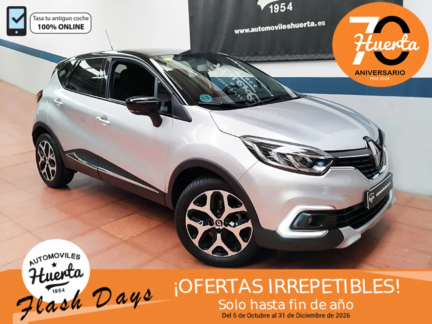 Renault Captur TCe Energy Zen EDC 87kW Gris - 1