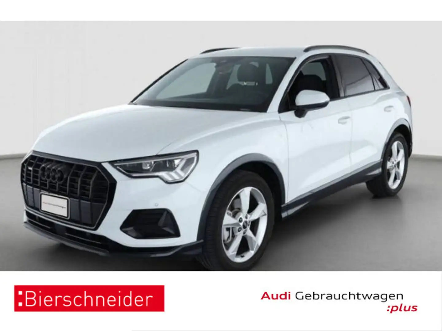 Audi Q3 40 TFSI qu S-Line Black AHK LED ACC NAVI Weiß - 1