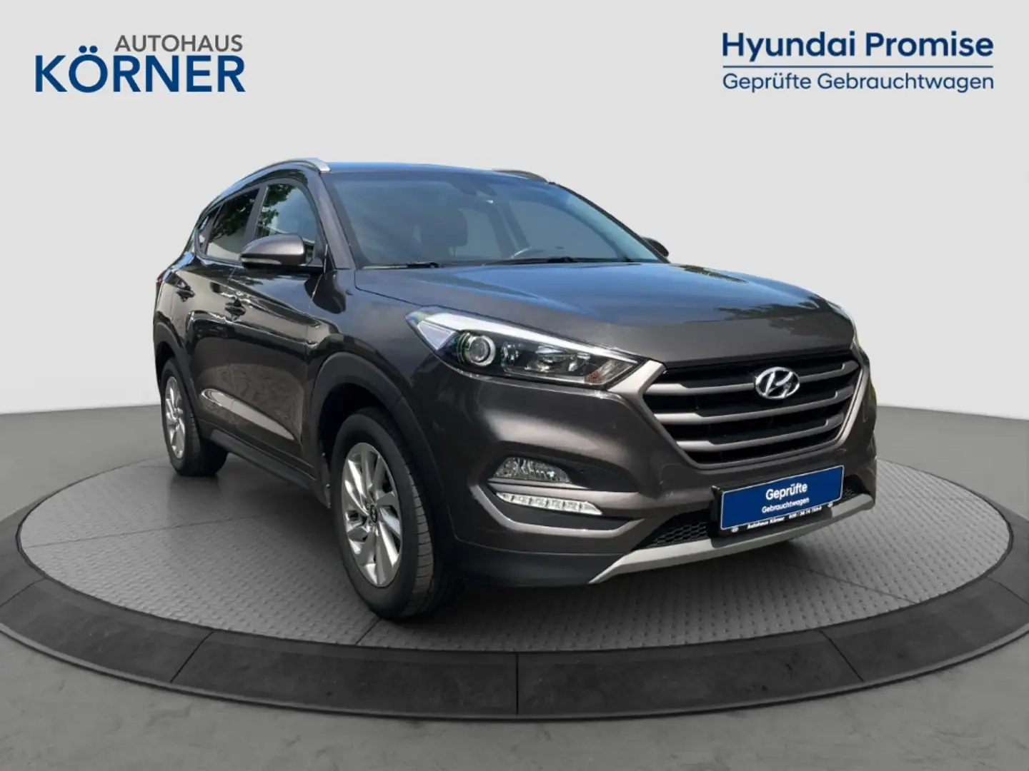 Hyundai TUCSON 1.6 T-GDI Advantage *NAVI*CAM*ALLRAD*AHK* Brun - 1