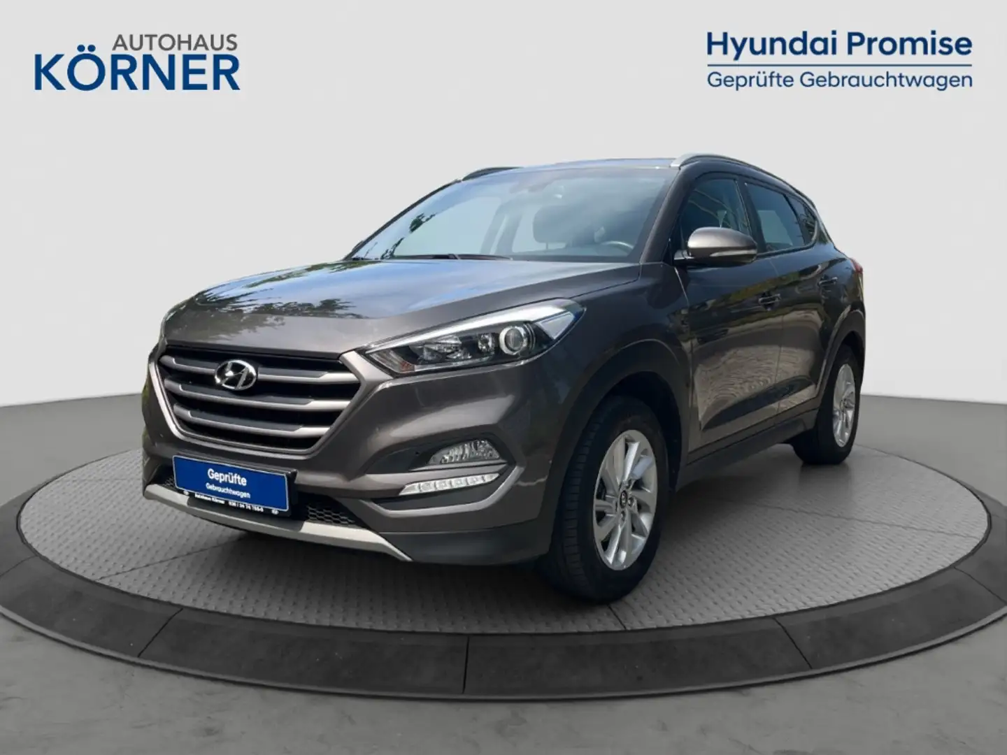 Hyundai TUCSON 1.6 T-GDI Advantage *NAVI*CAM*ALLRAD*AHK* Brun - 2