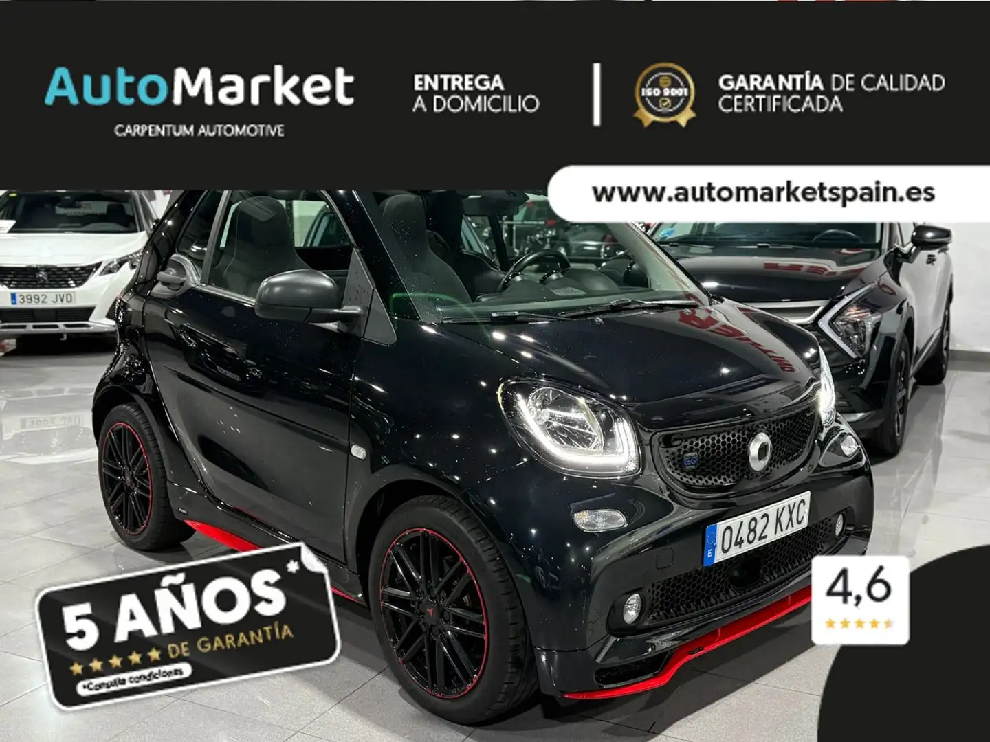 smart city-coupé/city-cabrio Fortwo Cabrio EQ Ushuaia Limited Edition Negro - 2