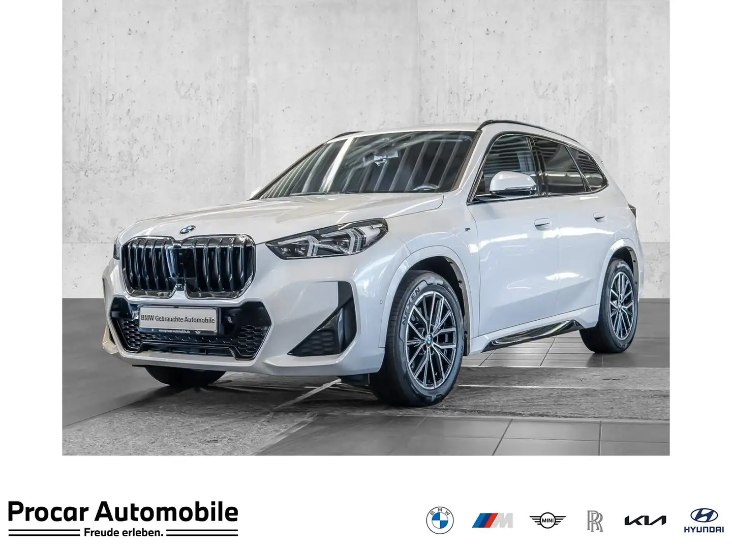 BMW X1 sDrive20i M Sport HUD AHK RFK NAVI LED DAB Weiß - 1