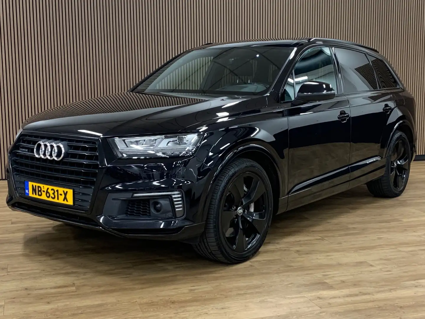 Audi Q7 e-tron 3.0 TDI quattro Sport|Head Up Display|Opendak|Full Negro - 1