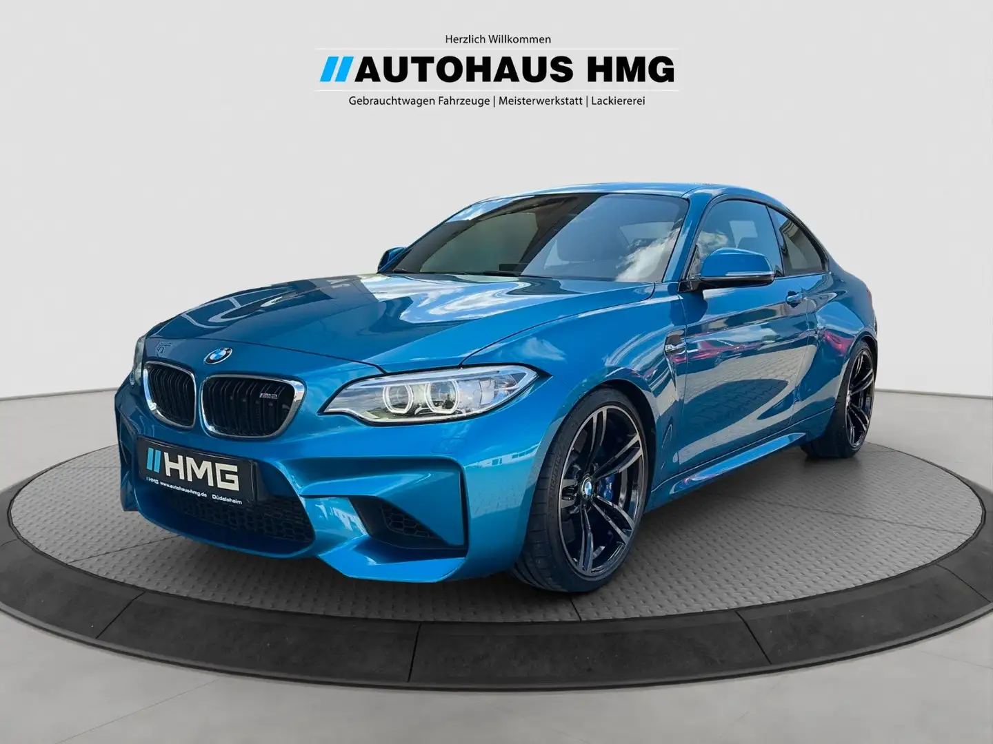 BMW M2 Coupe DKG *NAV PROF*BI-XENON*H&K*LEDER* Blau - 1