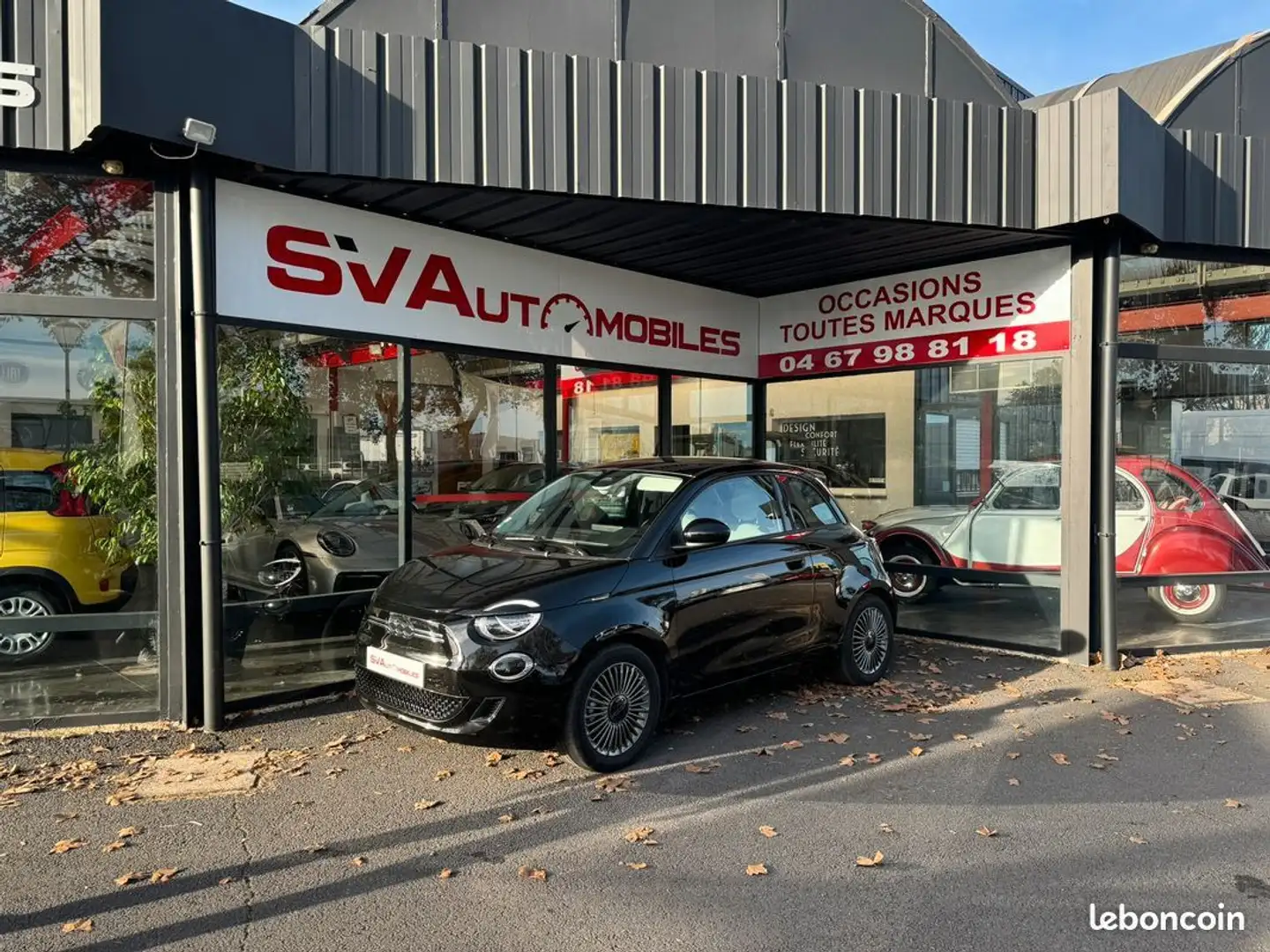 Fiat 500 II e 118ch MY23 Noir - 1