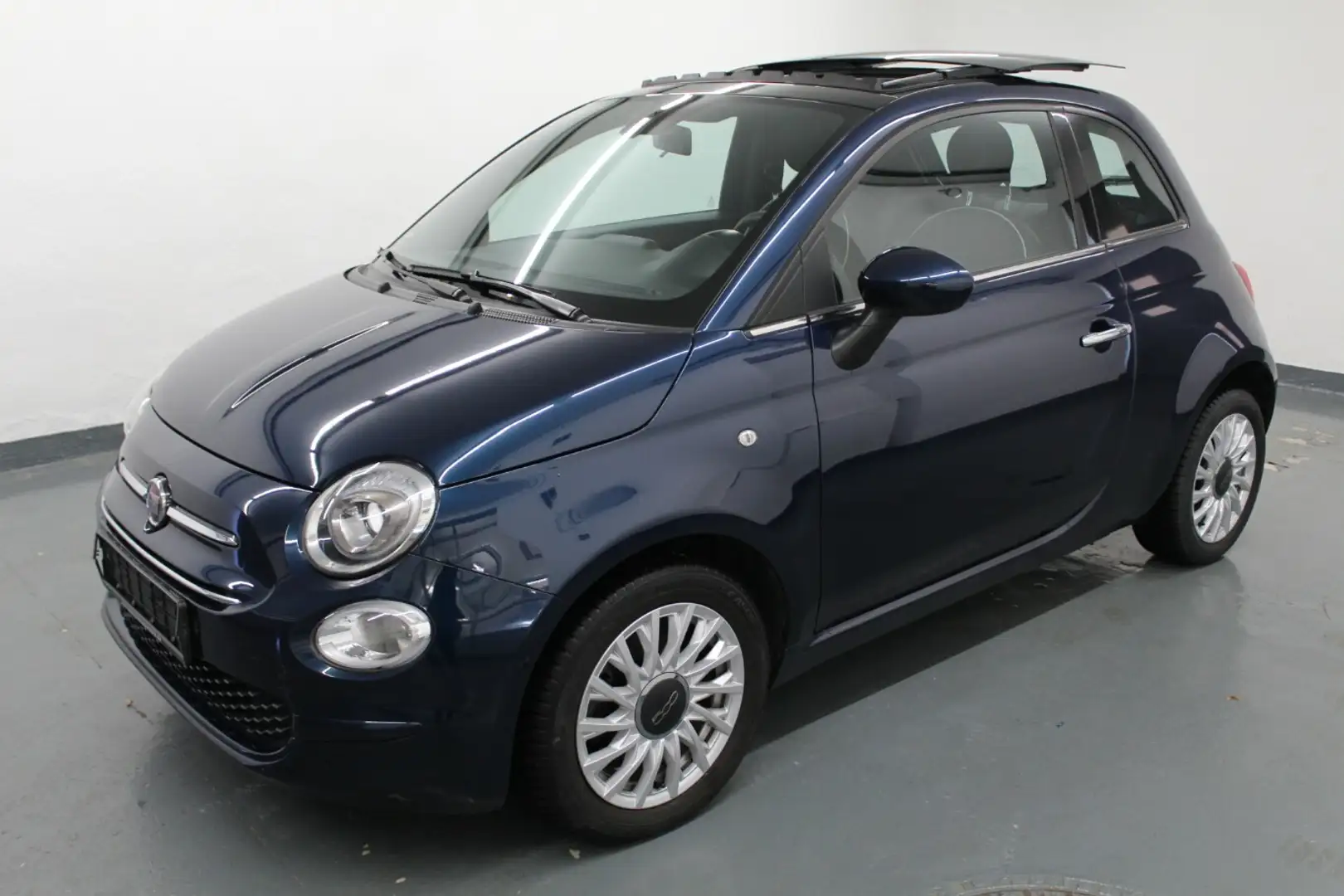Fiat 500 1.2 Lounge DUALOGIC+SKYDOME+Sitzheizung! Blau - 1
