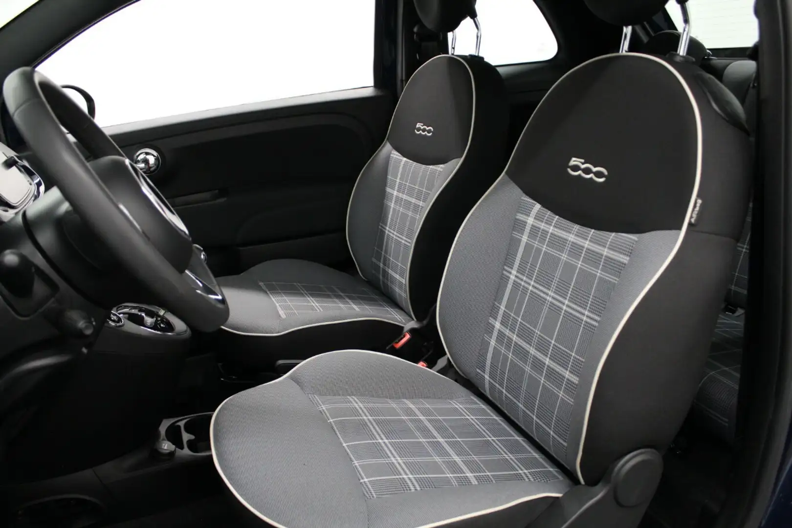 Fiat 500 1.2 Lounge DUALOGIC+SKYDOME+Sitzheizung! Blau - 2