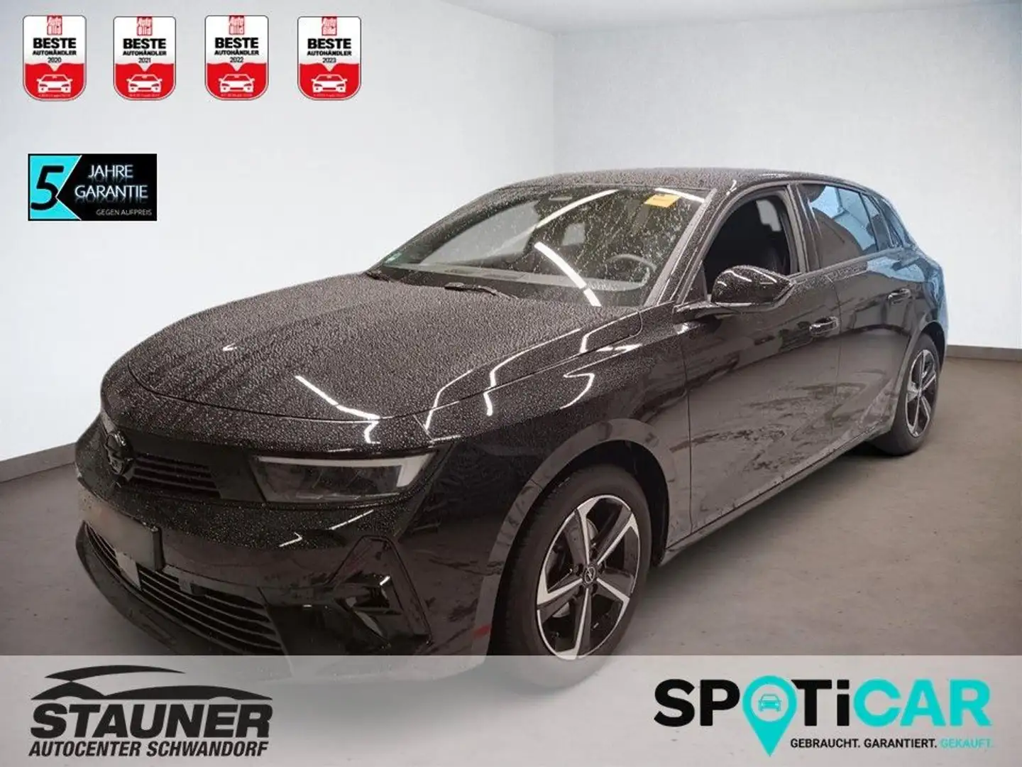 Opel Astra 5-Türer GS 1.2 Turbo S/S 6G *AHK*MATRIX* Zwart - 1