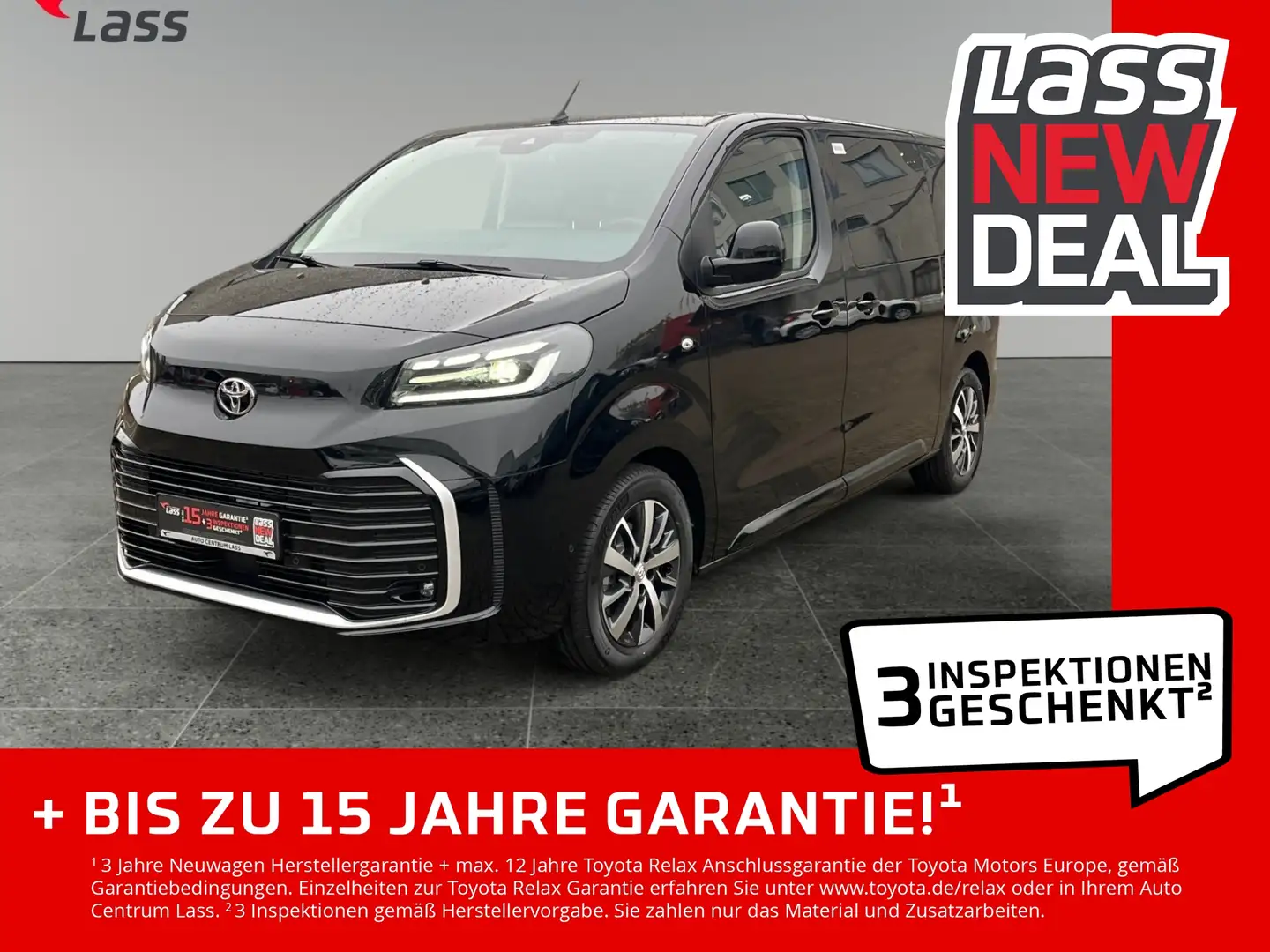 Toyota Proace Verso 2.0 Lounge +++ 1,99% Aktionszins +++ Negru - 1
