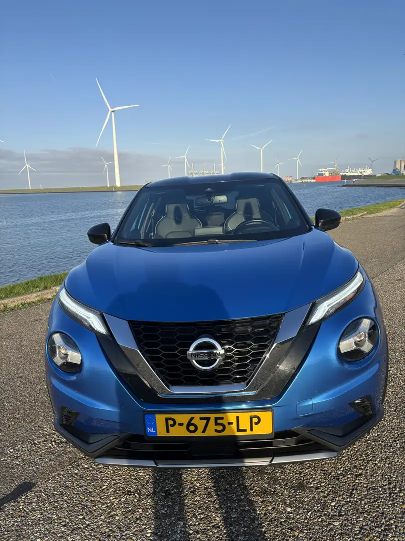 Nissan Juke 1.0 DIG-T N-Design Blauw - 1