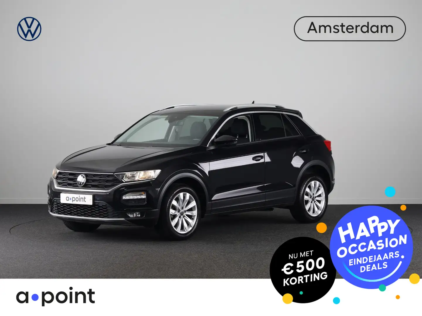 Volkswagen T-Roc 1.0 TSI Style 110 pk | Navigatie | Parkeersensoren Negro - 1