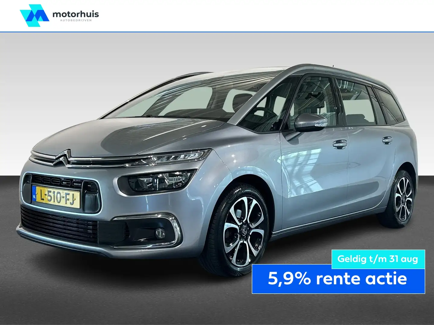 Citroen Grand C4 SpaceTourer 1.2 PureTech 130pk Business Grijs - 1