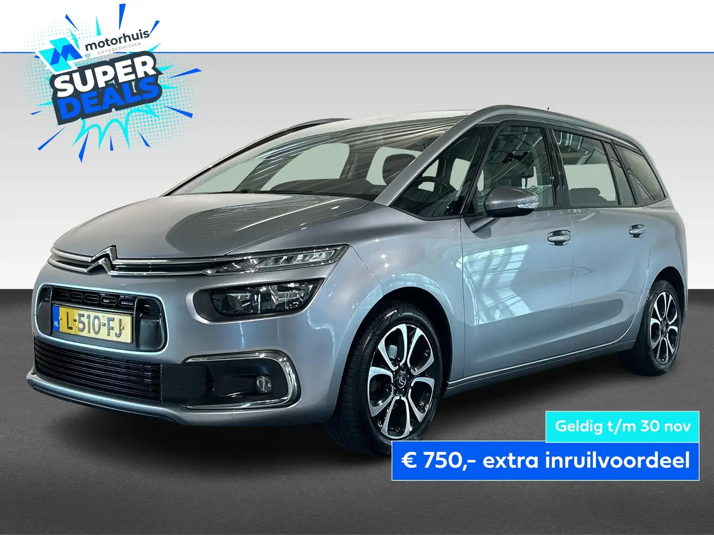 Citroen Grand C4 SpaceTourer 1.2 PureTech 130pk Business Gris - 1
