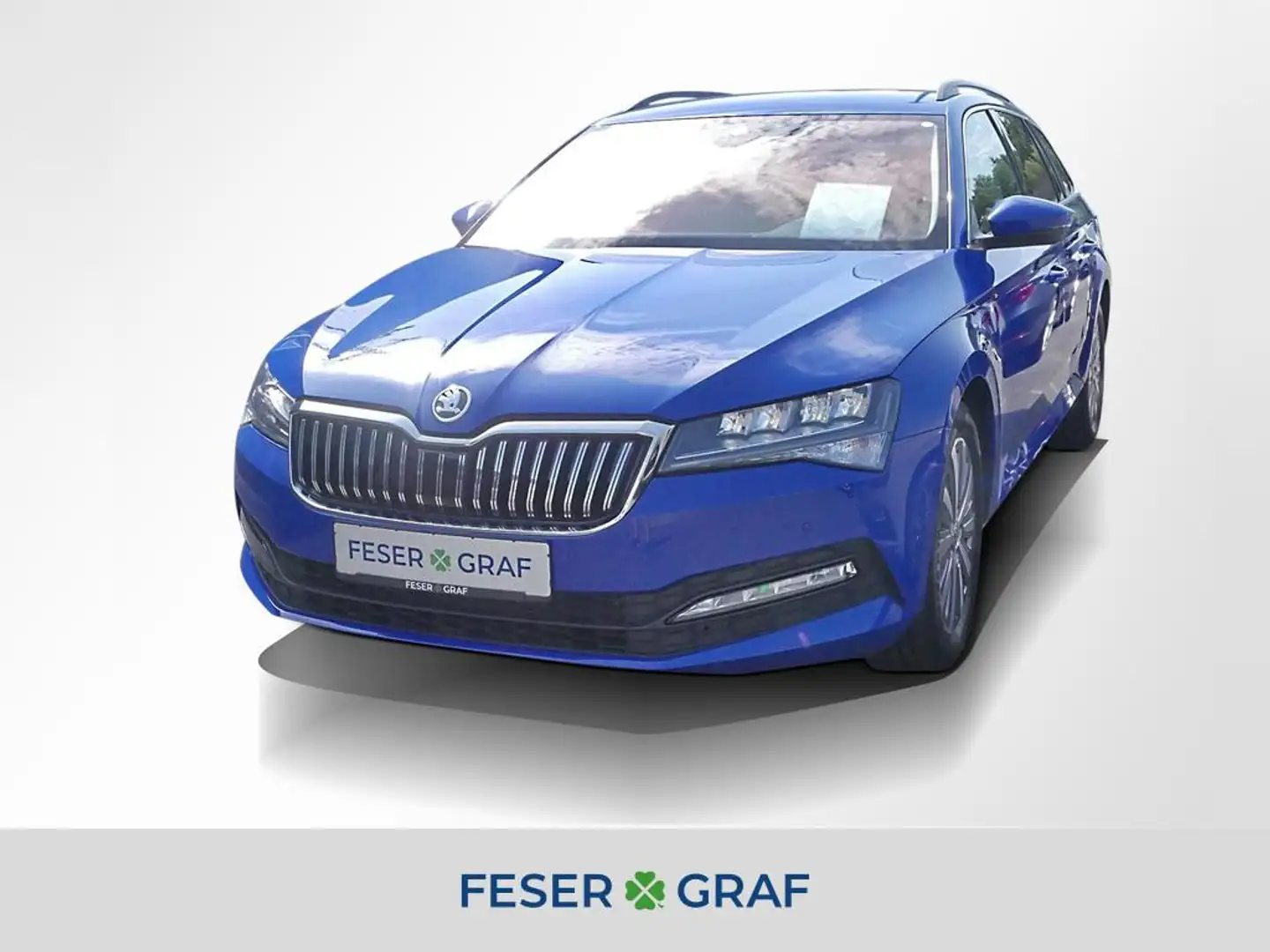 Skoda Superb Combi Ambition 2.0 TSI DSG NAVI/PDC+/SHZ Bleu - 1