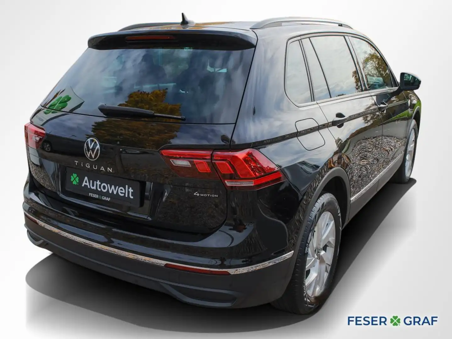 Volkswagen Tiguan 2.0 TDI 4M Life DSG AHK LED Navi Sitzh. Schwarz - 2