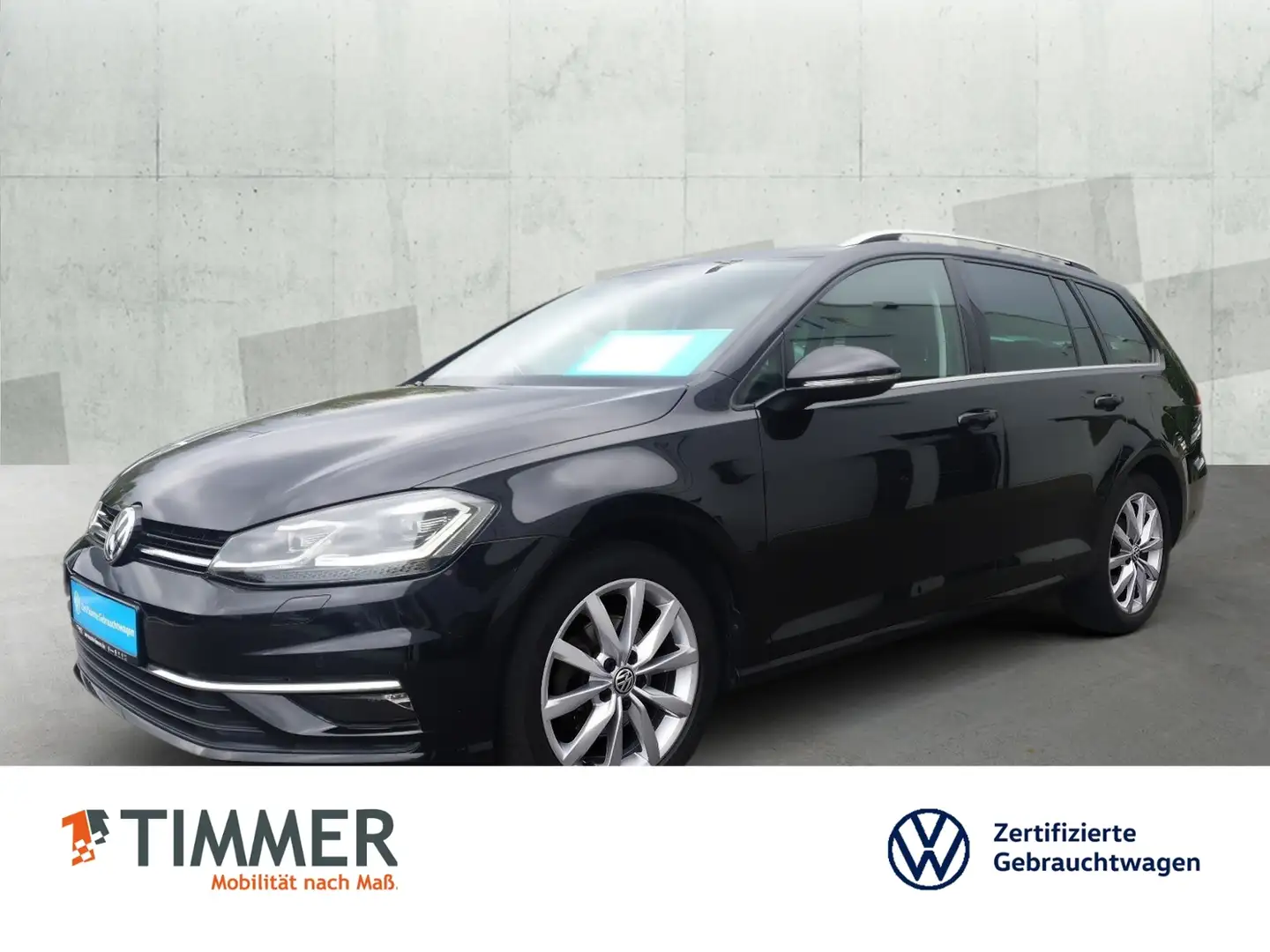 Volkswagen Golf Variant VII Variant 1.5 TSI DSG HIGHLINE *LED *ACC *NAVI Czarny - 1