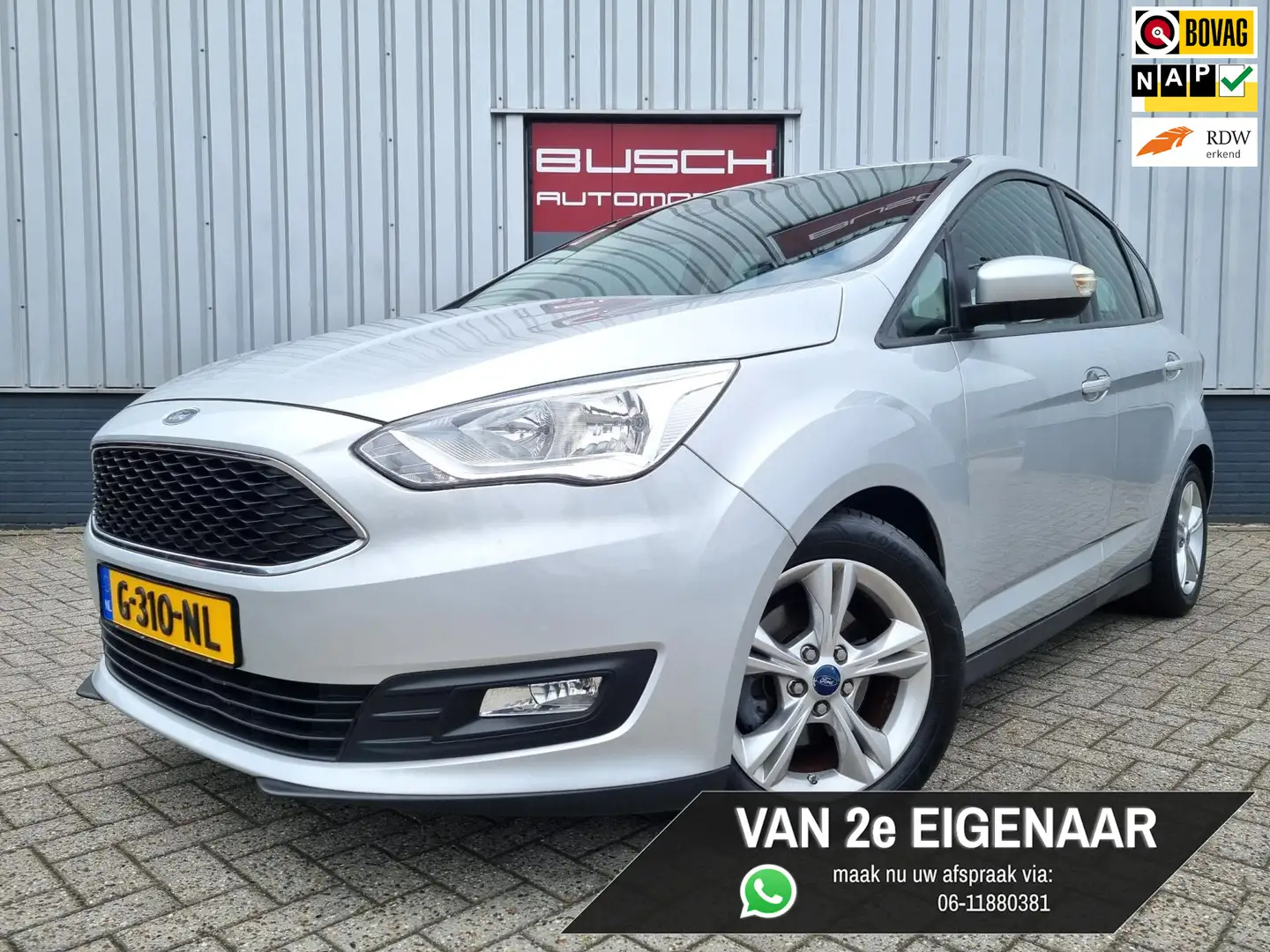 Ford C-Max 1.0 Sport 125 PK | VAN 2e EIGENAAR | Grigio - 1