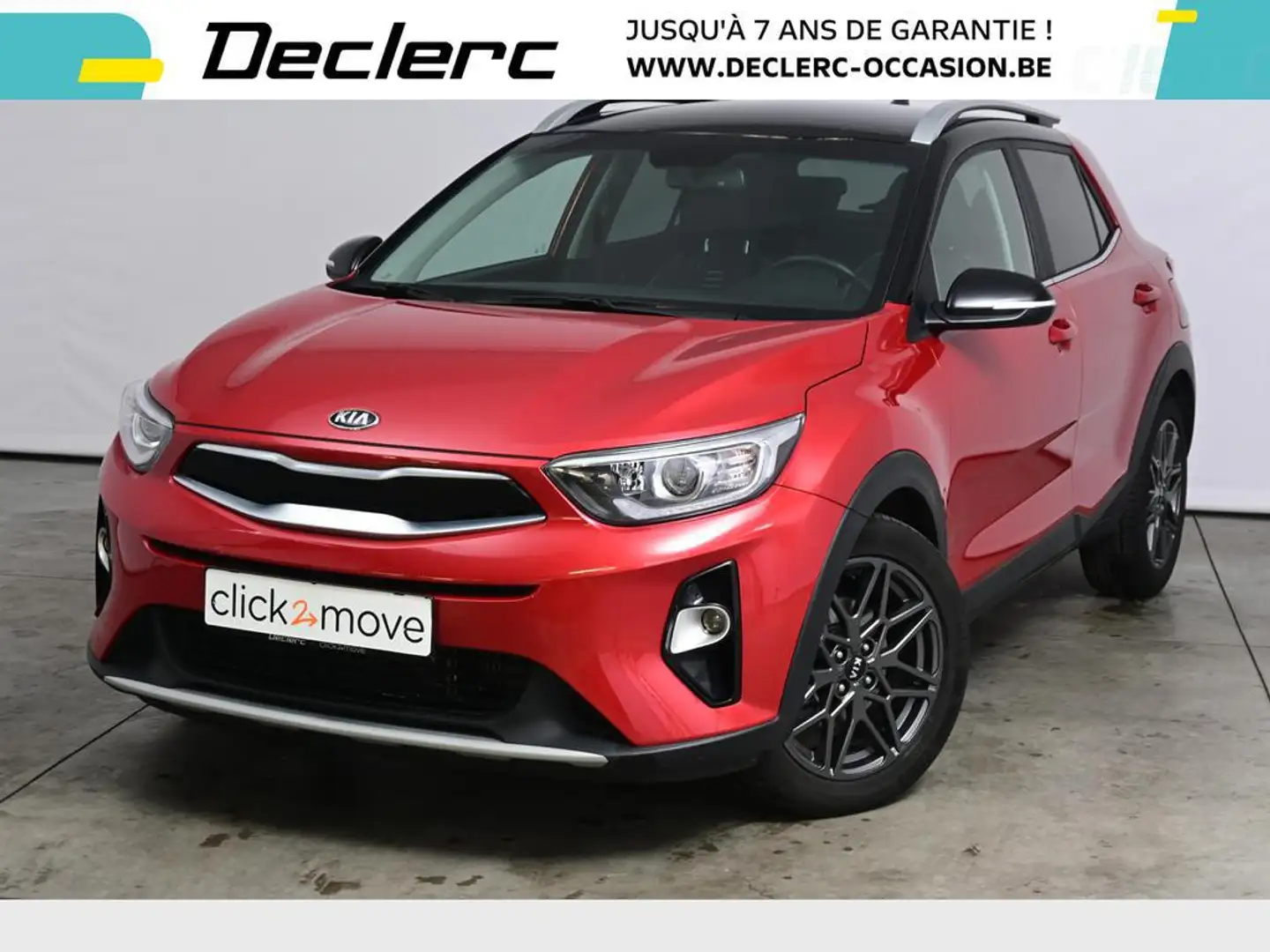 Kia Stonic 1.0 T Black Edition ISG DCT Rouge - 1
