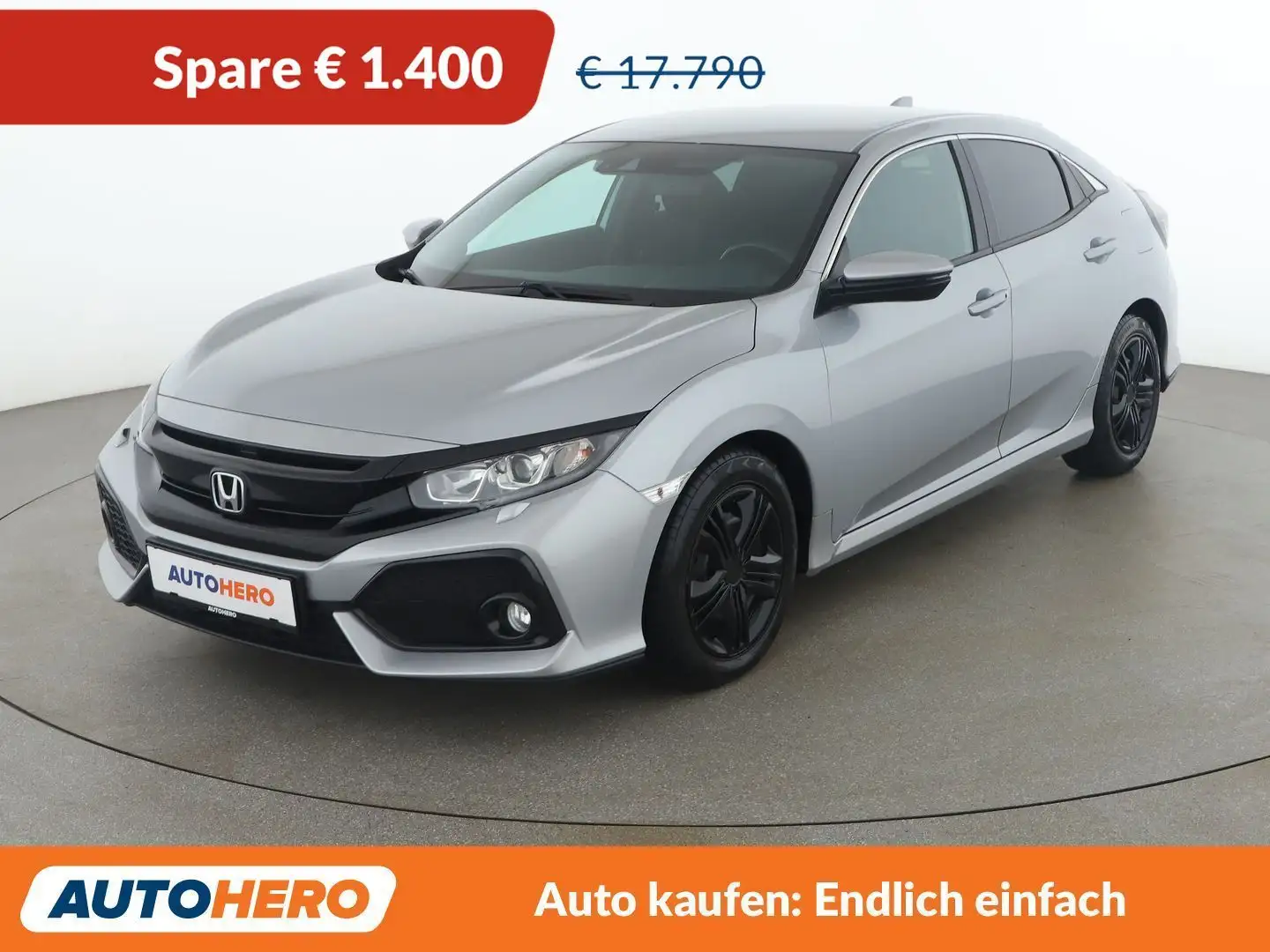 Honda Civic 1.0 VTEC Elegance Silber - 1