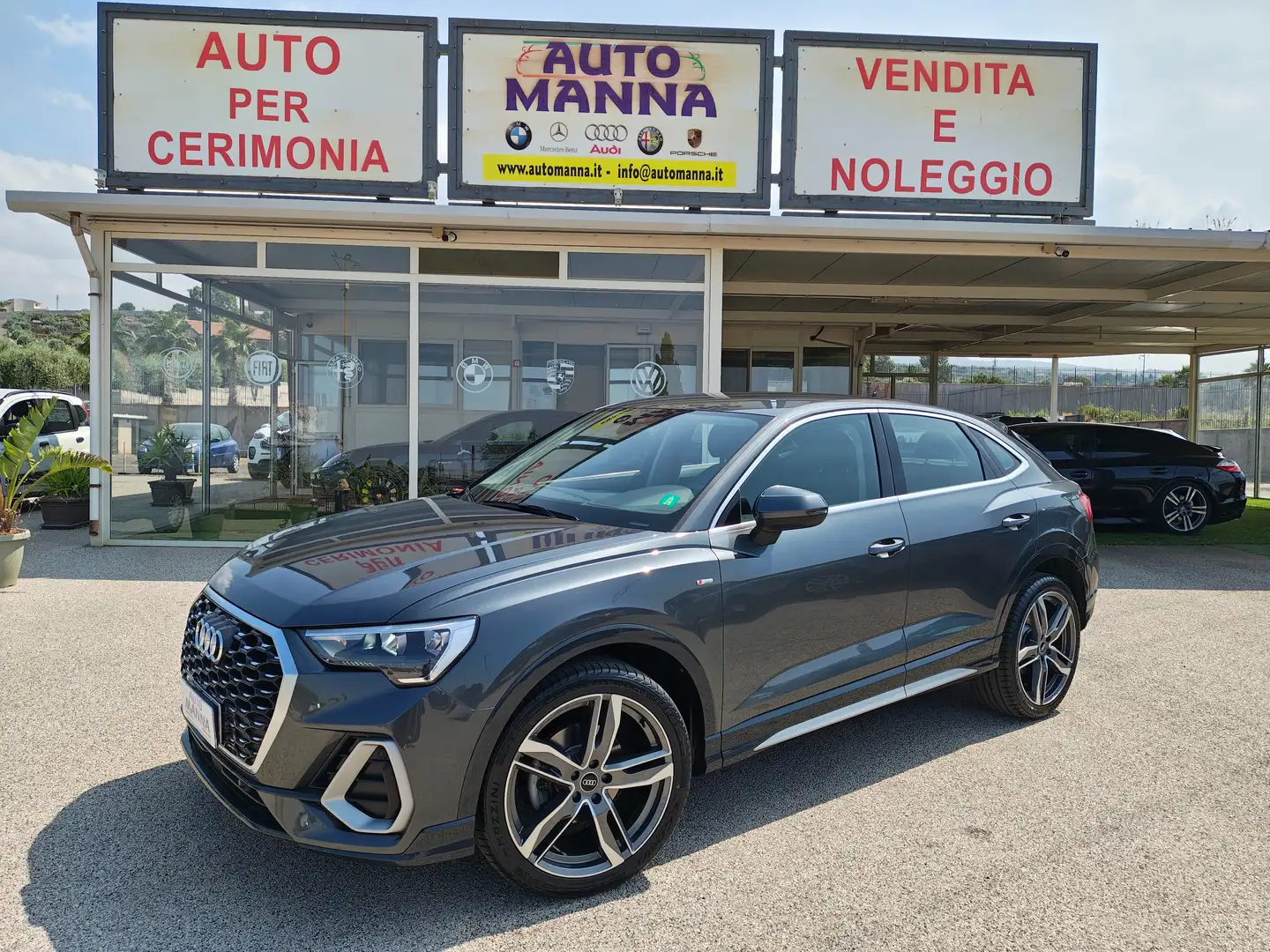 Audi Q3 Q3 Sportback 35 2.0 tdi S line edition s-tronic Grigio - 1