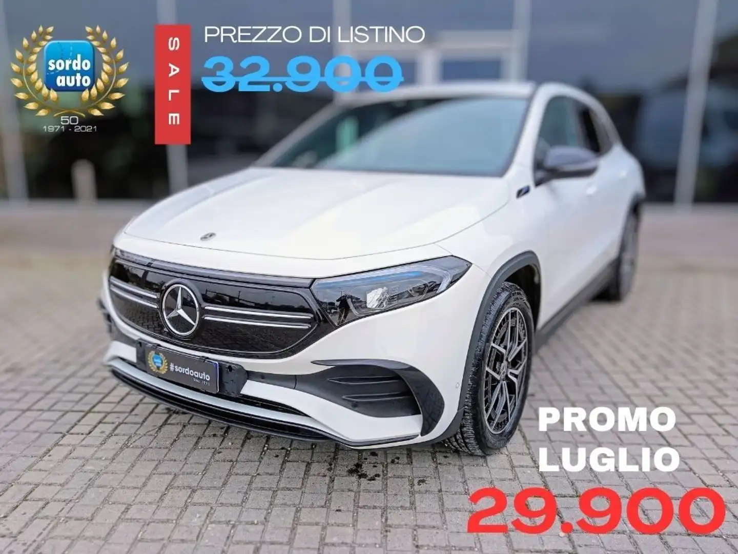 Mercedes-Benz EQA 250 Premium Pack Night Alb - 1