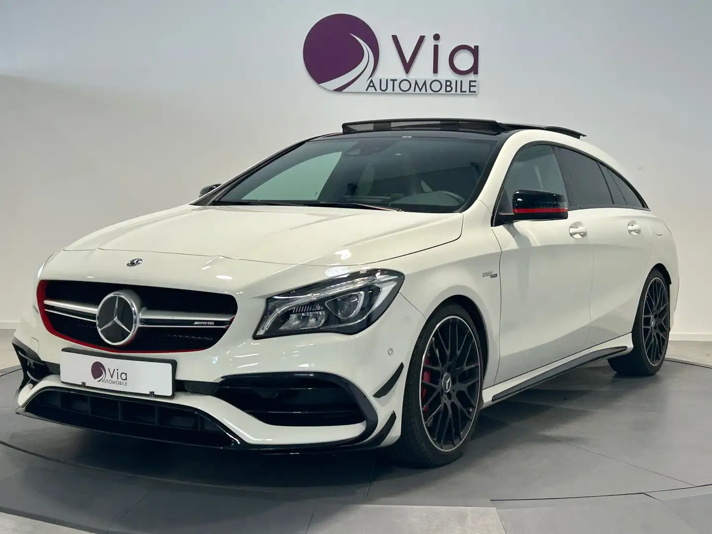 Mercedes-Benz CLA 45 AMG 45 AMG Speedshift DCT AMG 4Matic Blanc - 1