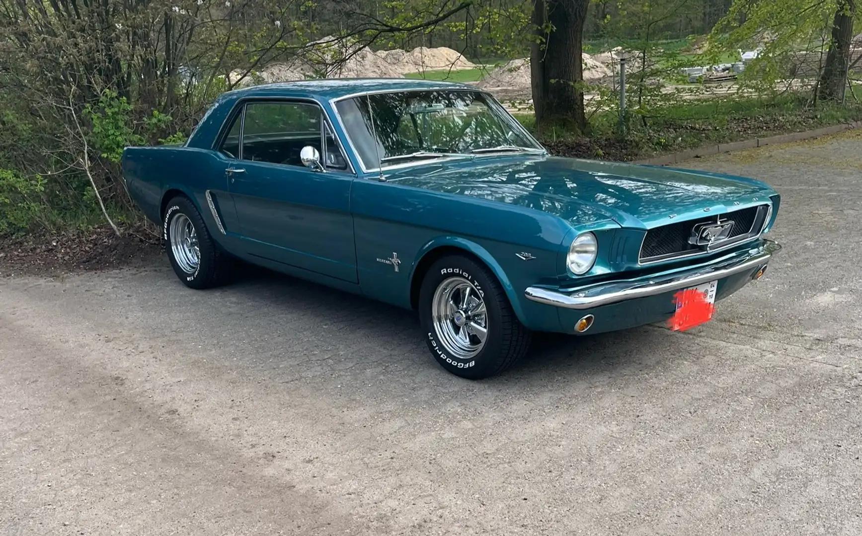 Ford Mustang 65er Coupé V8 Blau - 2