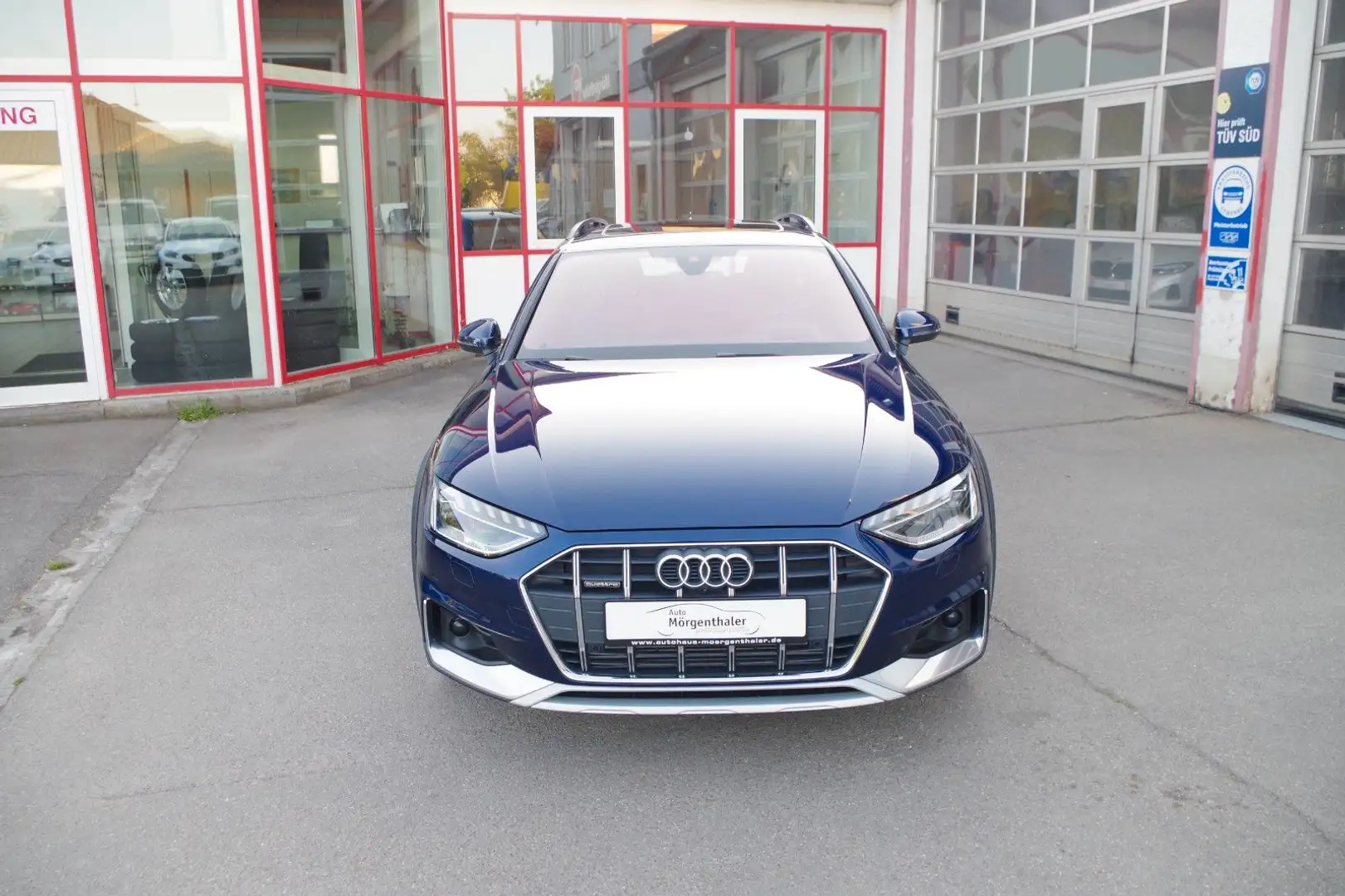 Audi A4 allroad 45 TFSI quattro,AHK,Matrix-LED,Leder Blauw - 2