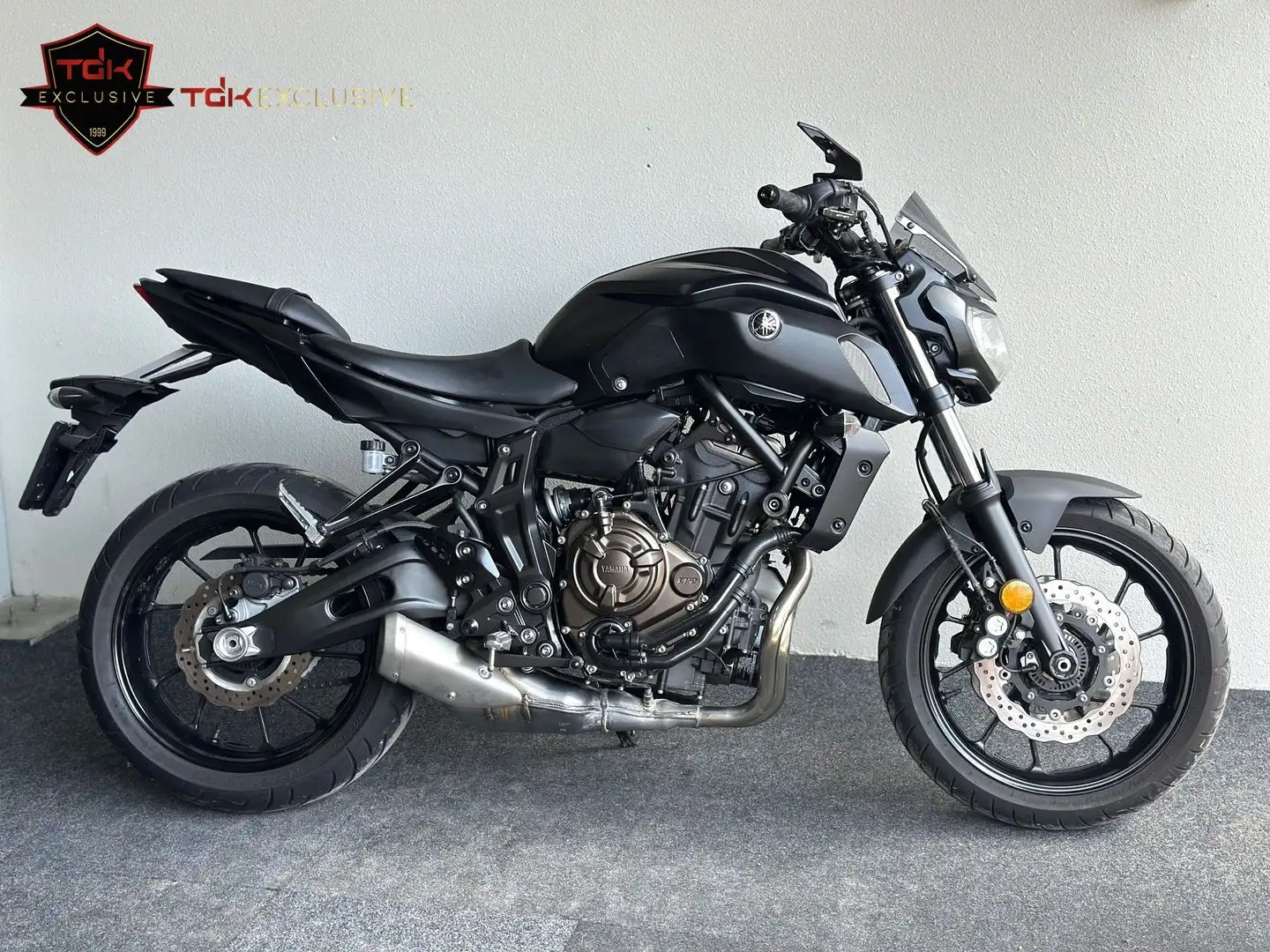 Yamaha MT-07 ABS Zwart - 2