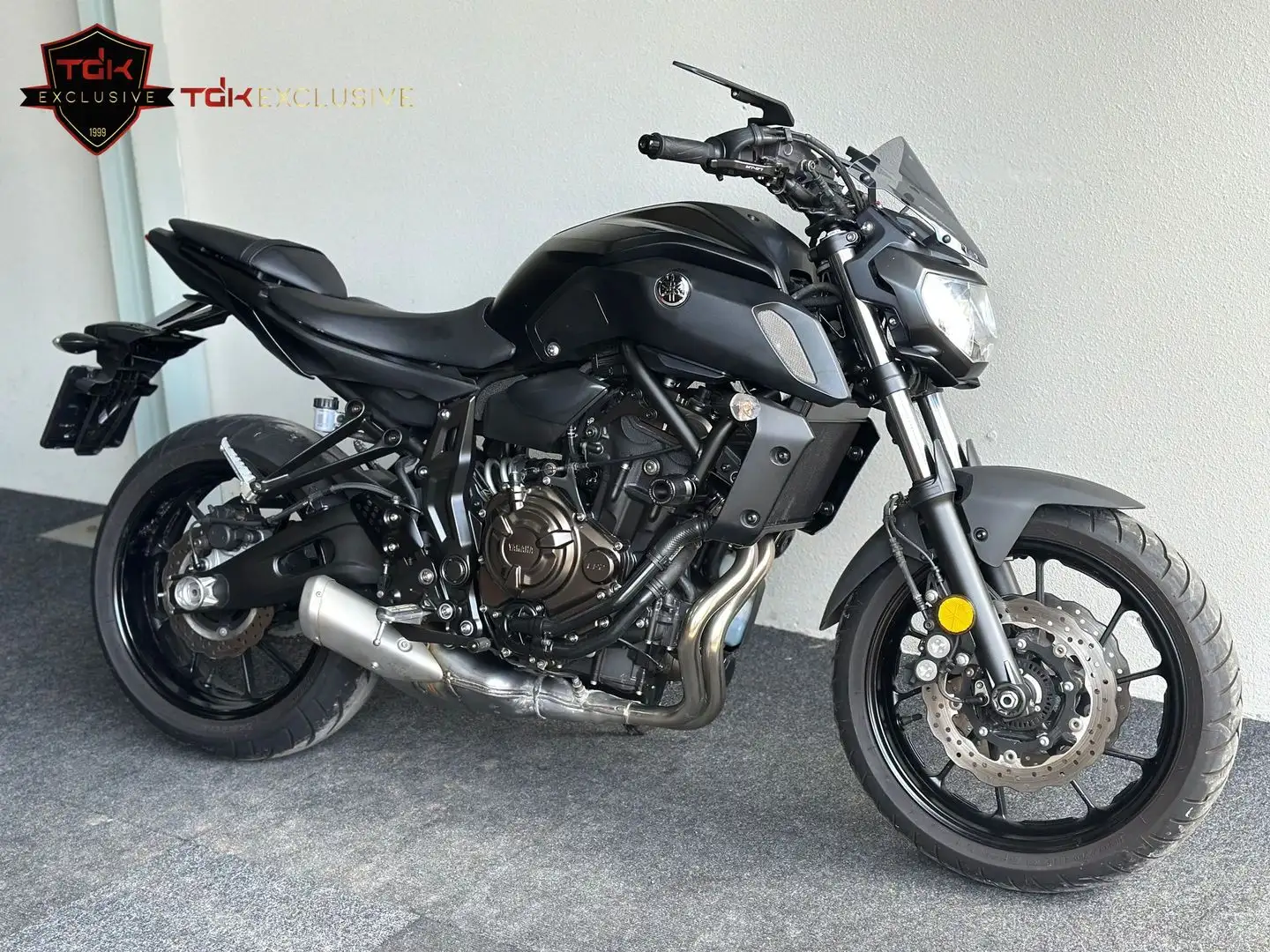 Yamaha MT-07 ABS Zwart - 1