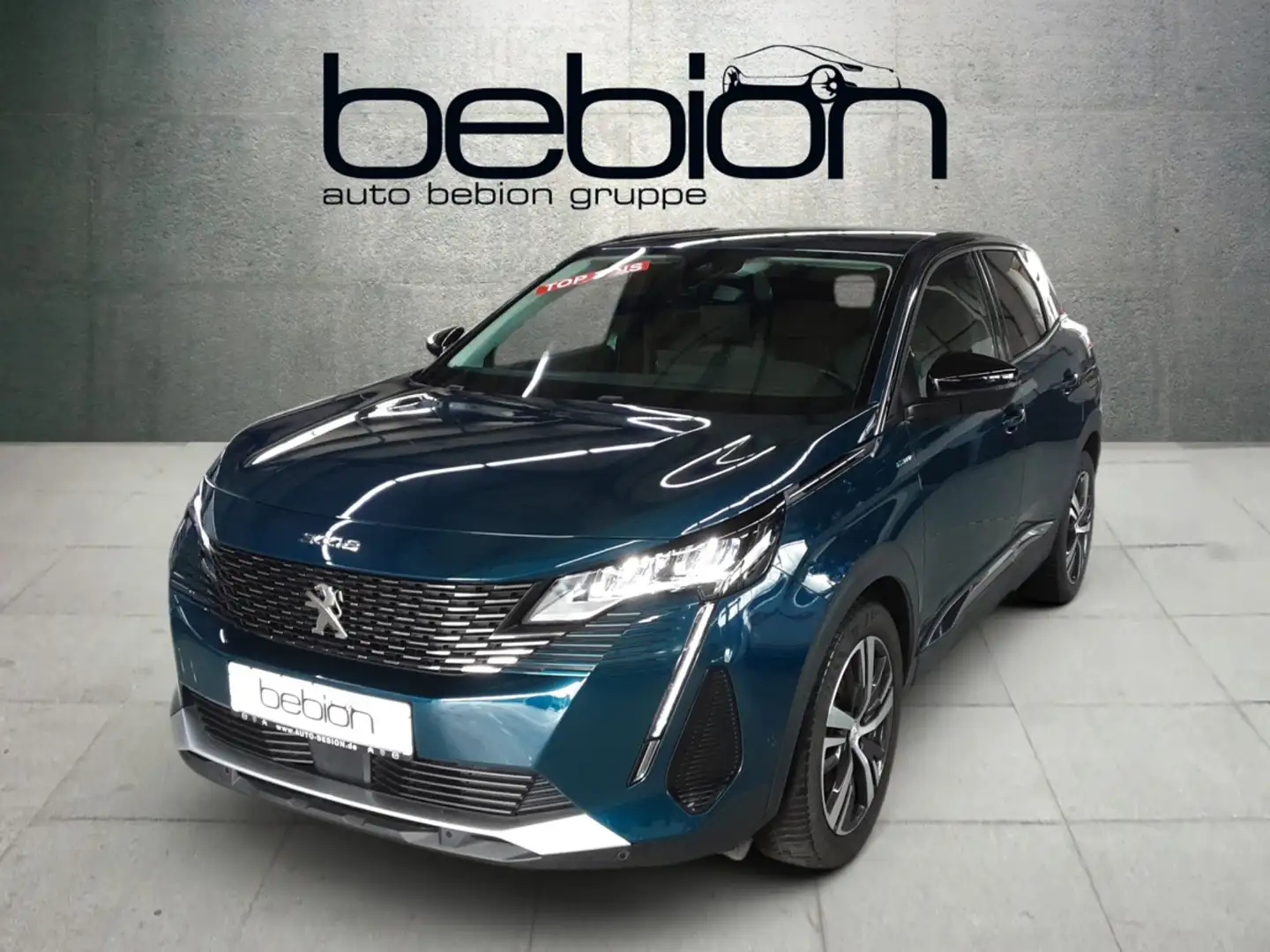Peugeot 3008 1.6 Hybrid 225 (Plug-In) Allure Pack Bleu - 1