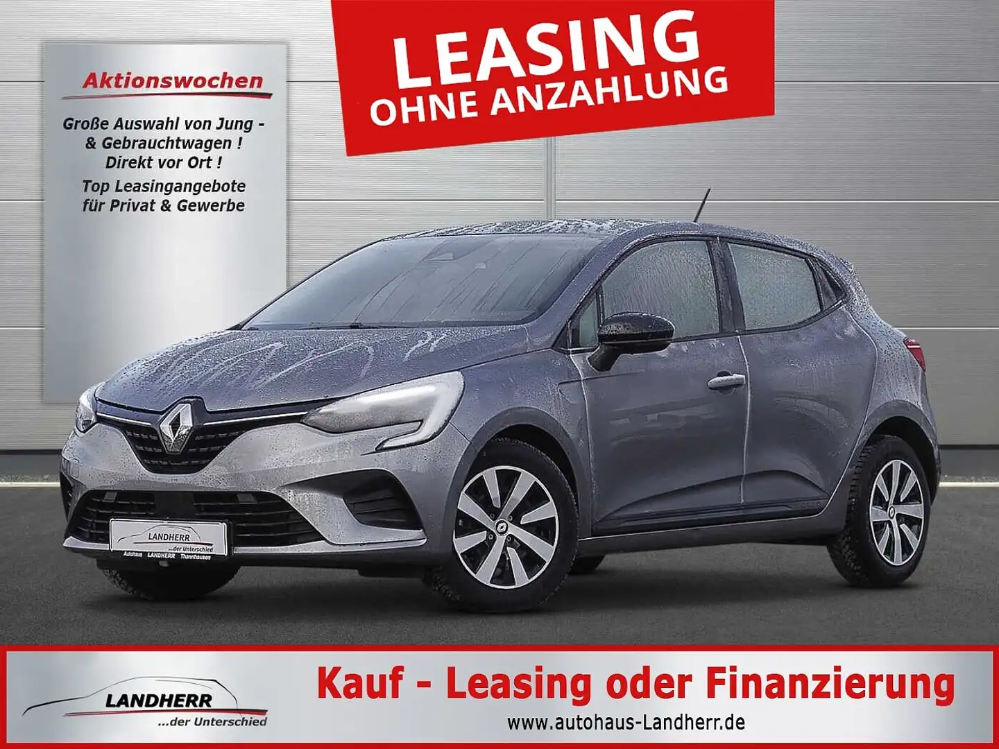 Renault Clio 1.0 TCe Equillibre  //Klima/Alu Grau - 1