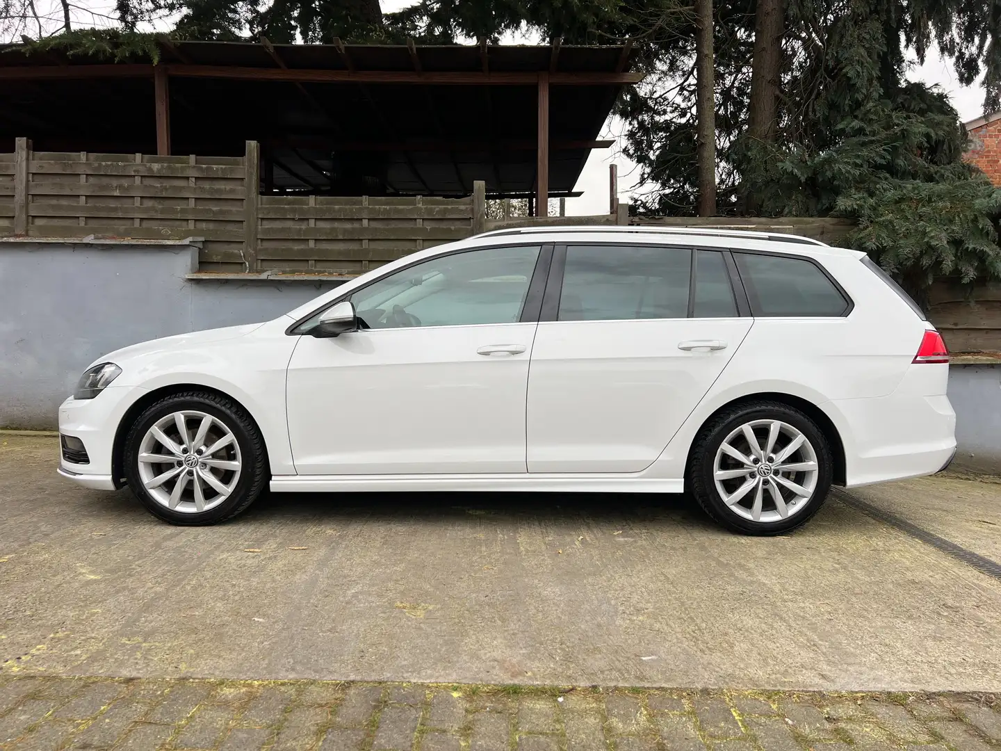 Volkswagen Golf Variant 1.4 TSI 125cv PACK R-Line ext Highline DSG 7vit Blanc - 2