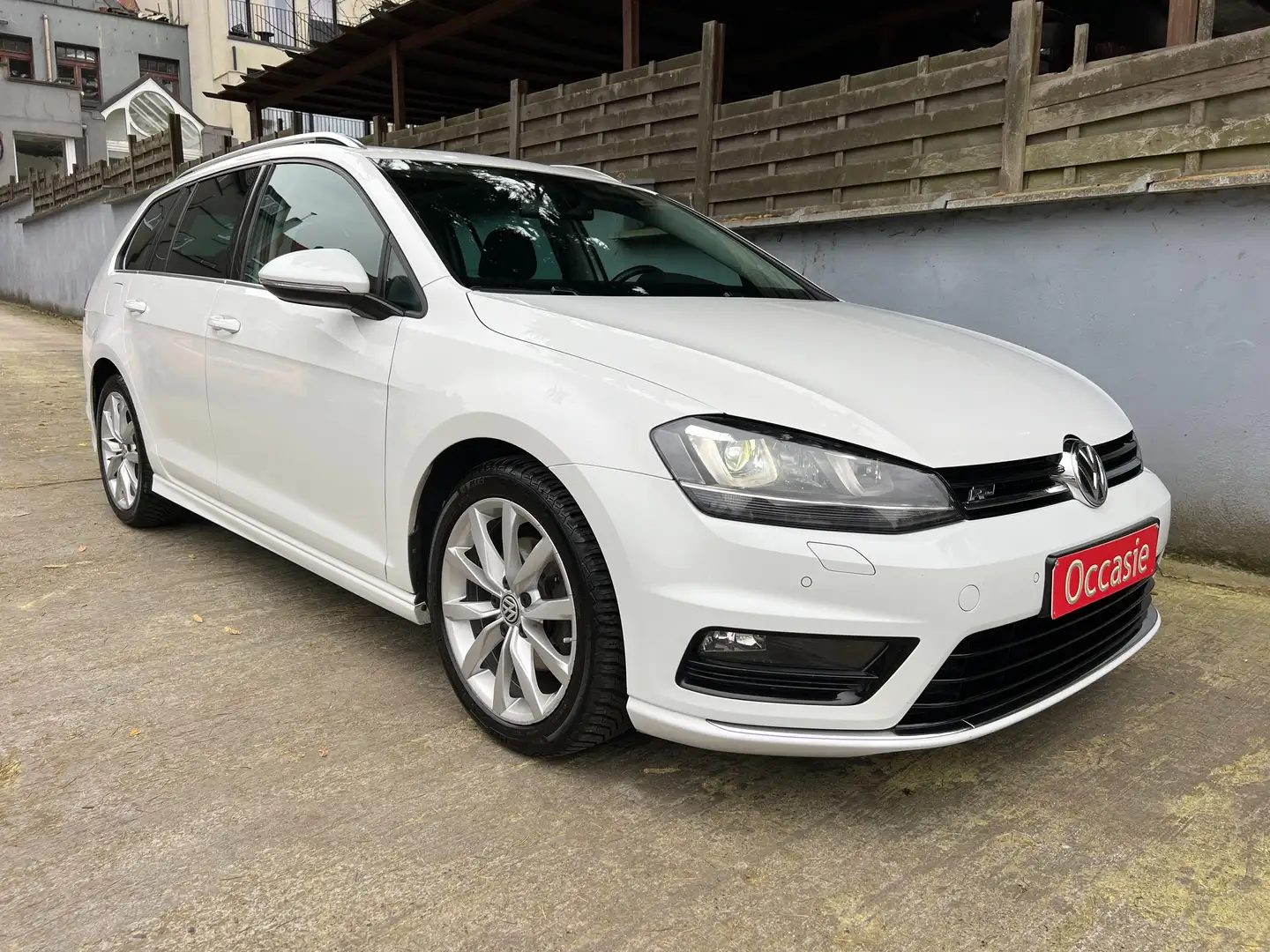 Volkswagen Golf Variant 1.4 TSI 125cv PACK R-Line ext Highline DSG 7vit Blanc - 1