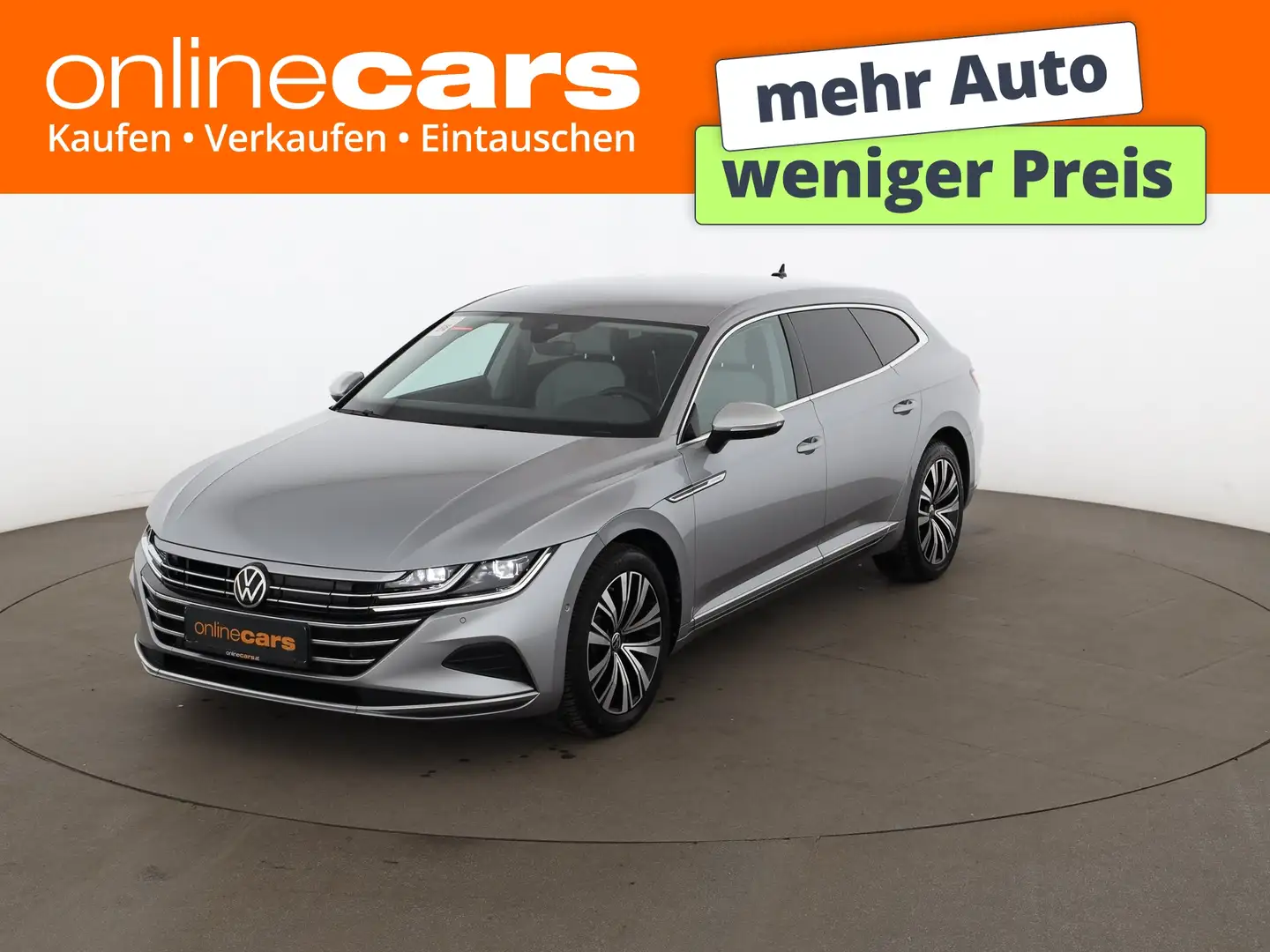 Volkswagen Arteon SB 1.4 TSI Elegance Aut LED 360-CAM RADAR Silber - 1