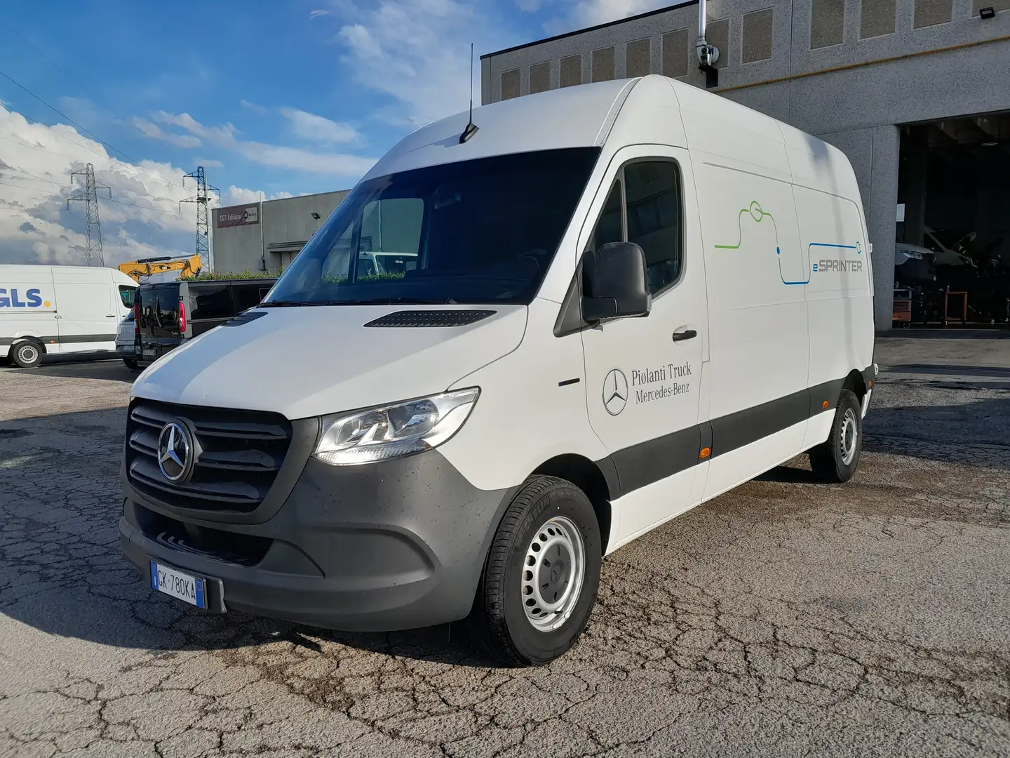 Mercedes-Benz Sprinter 312 39/35 Full-elettric L2H2 IVA ESCLUSA Blanc - 1