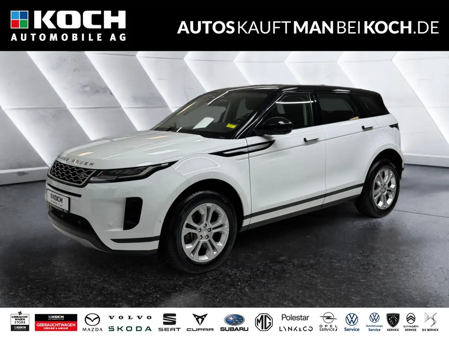 Land Rover Range Rover Evoque AWD LEDER SOUND NAVI 360° LED Blanc - 1