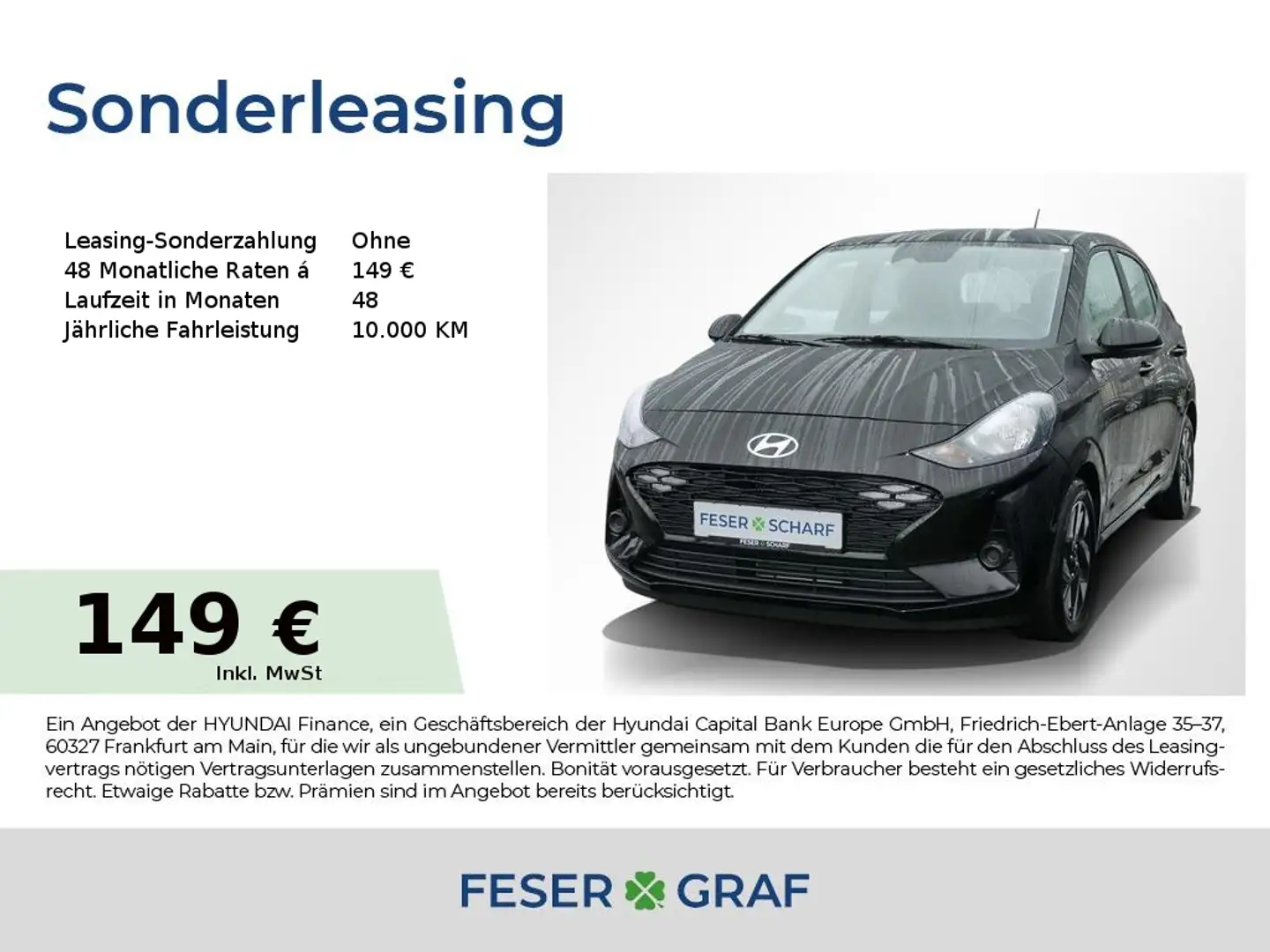 Hyundai i10 TREND & KOMFORT AT NAVI CAM LED-TFL CARPLAY Noir - 1