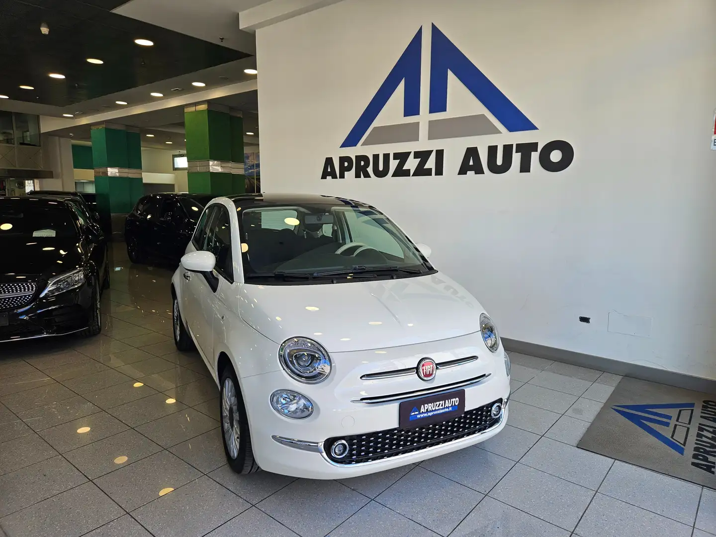 Fiat 500 500 1.0 hybrid 70cv TETTO SENSORI Bianco - 1