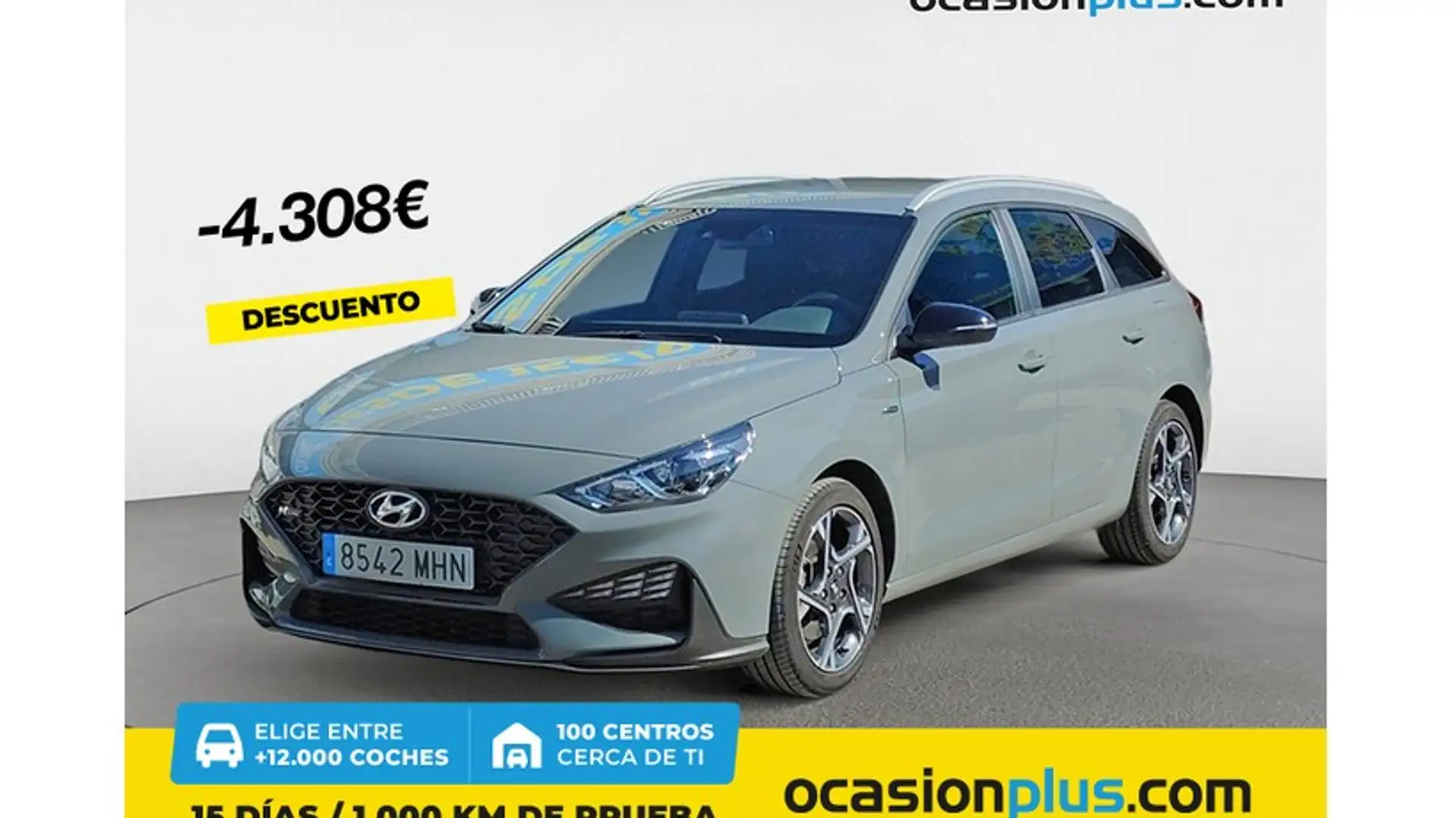 Hyundai i30 CW 1.0 TGDI N Line 48V 120 Gris - 1