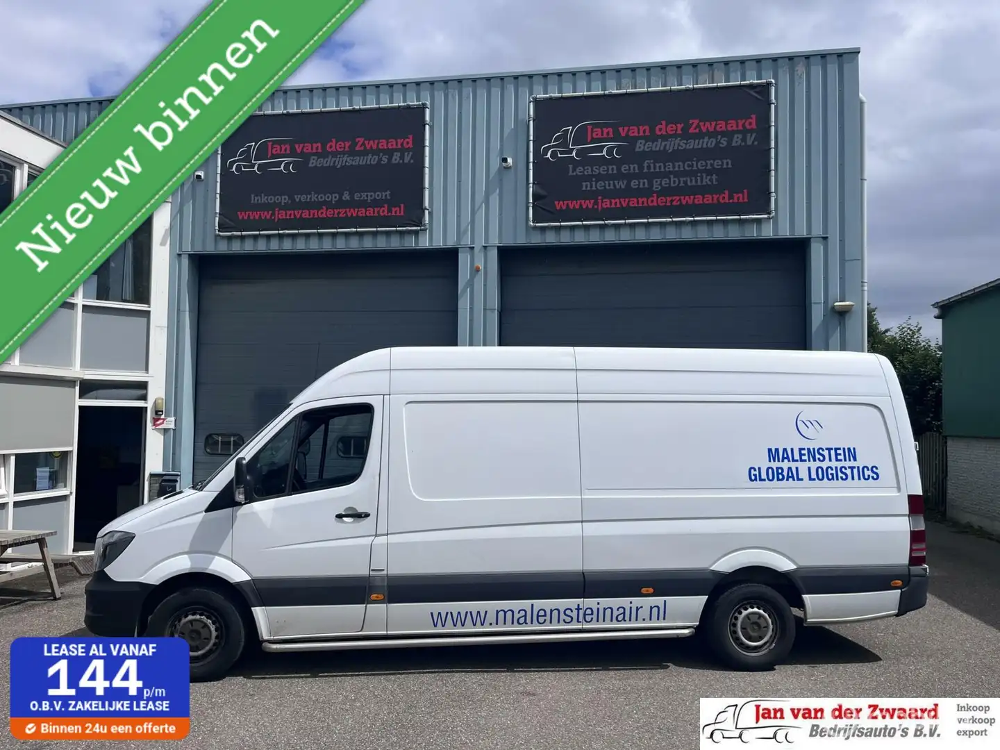 Mercedes-Benz Sprinter 314 2.2 CDI 432L EURO 6 XXL MAXI Wit - 1
