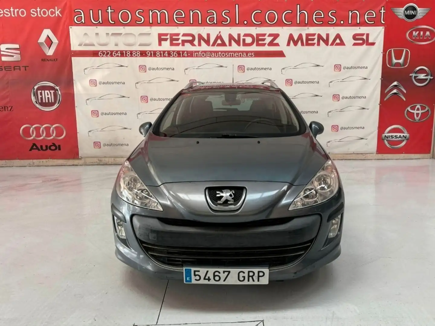 Peugeot 308 SW 1.6HDI Confort Gris - 2
