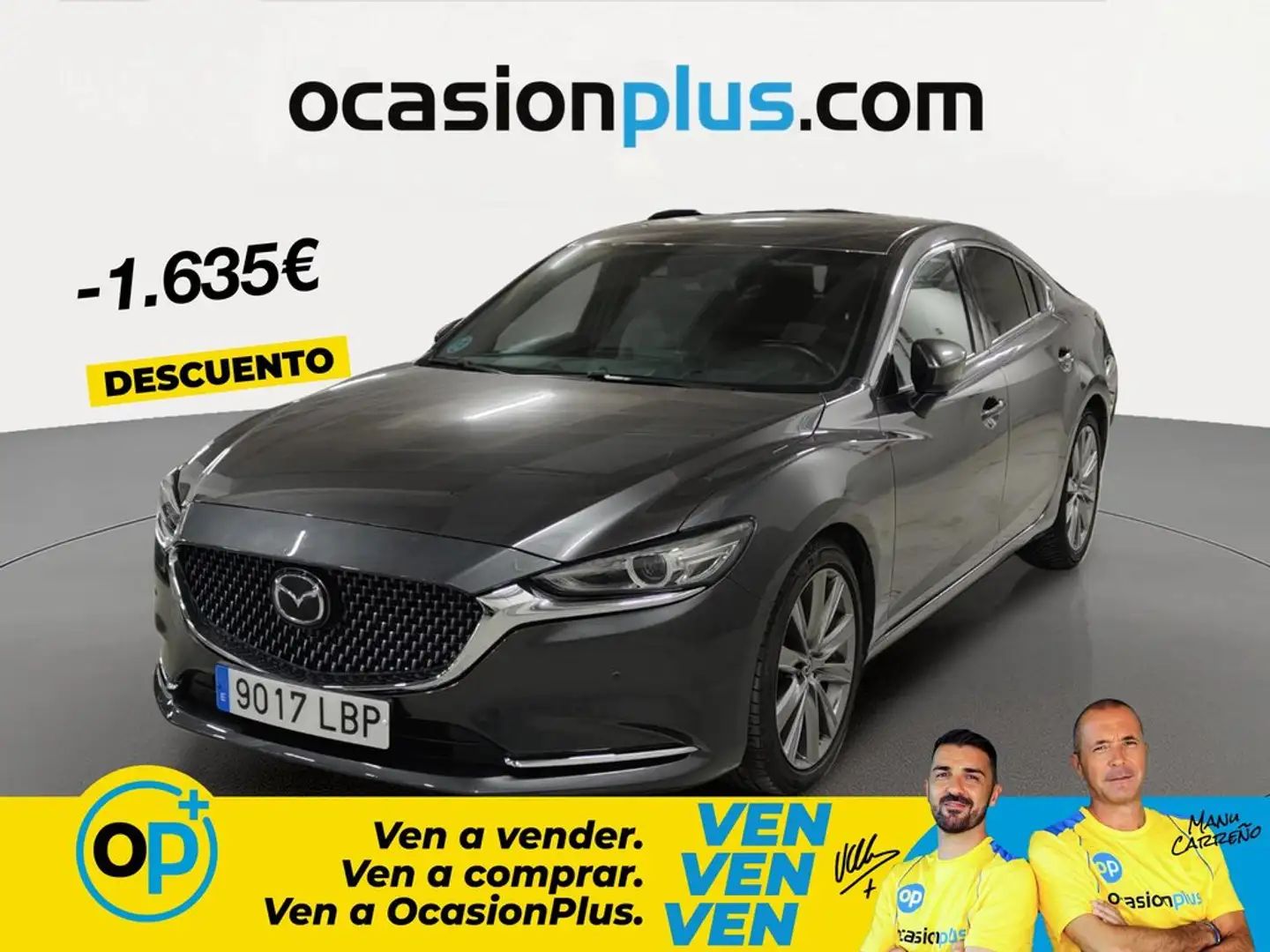 Mazda 6 2.2 Skyactiv-D Signature Sky 135kW Gris - 1