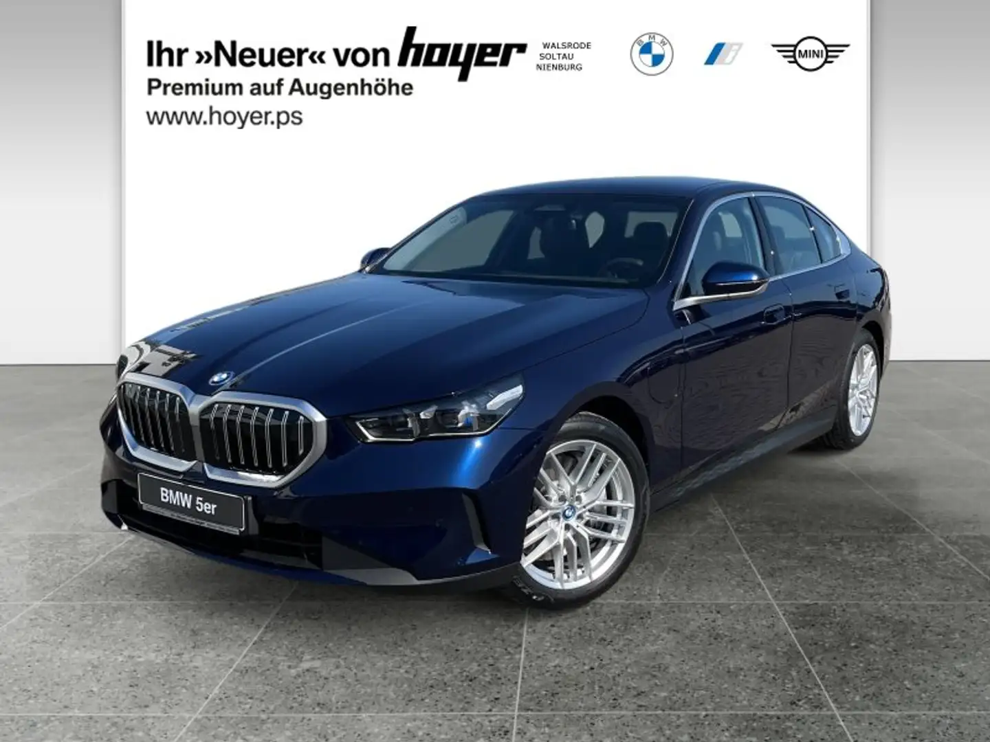 BMW 550 e xDrive Comfort Paket AHK uvm. Blau - 1