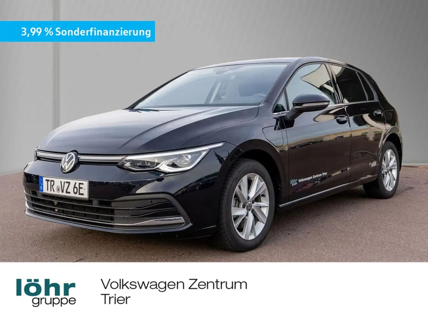 Volkswagen Golf VIII 1.4 TSI DSG eHybrid Style App, ZGV Schwarz - 1