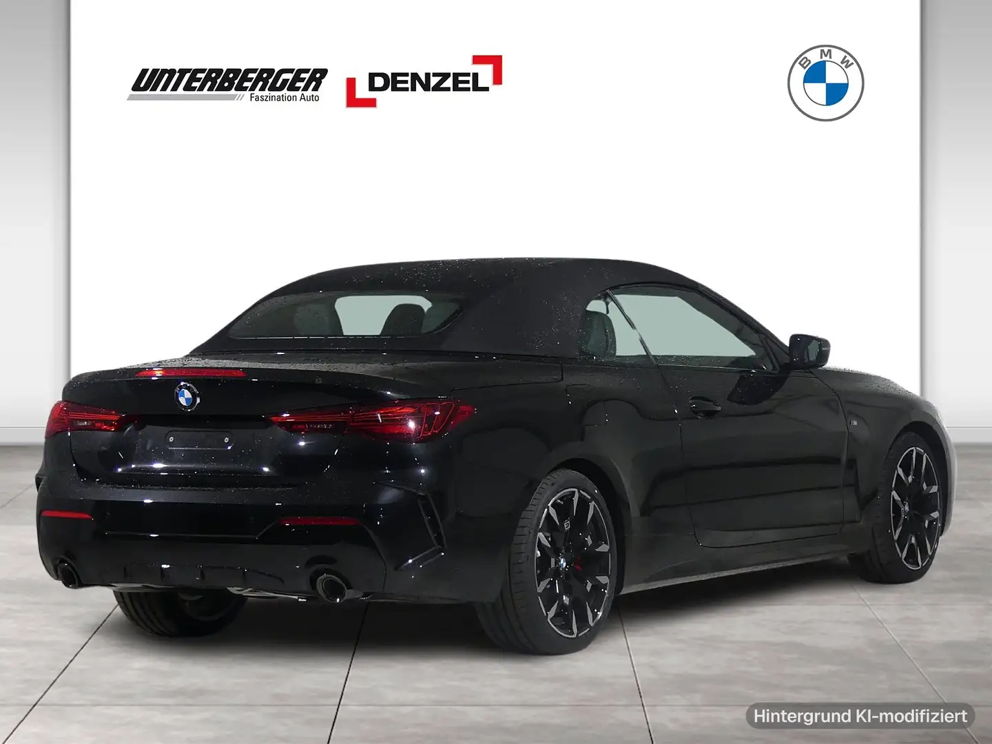 BMW 420 d Cabrio Schwarz - 2