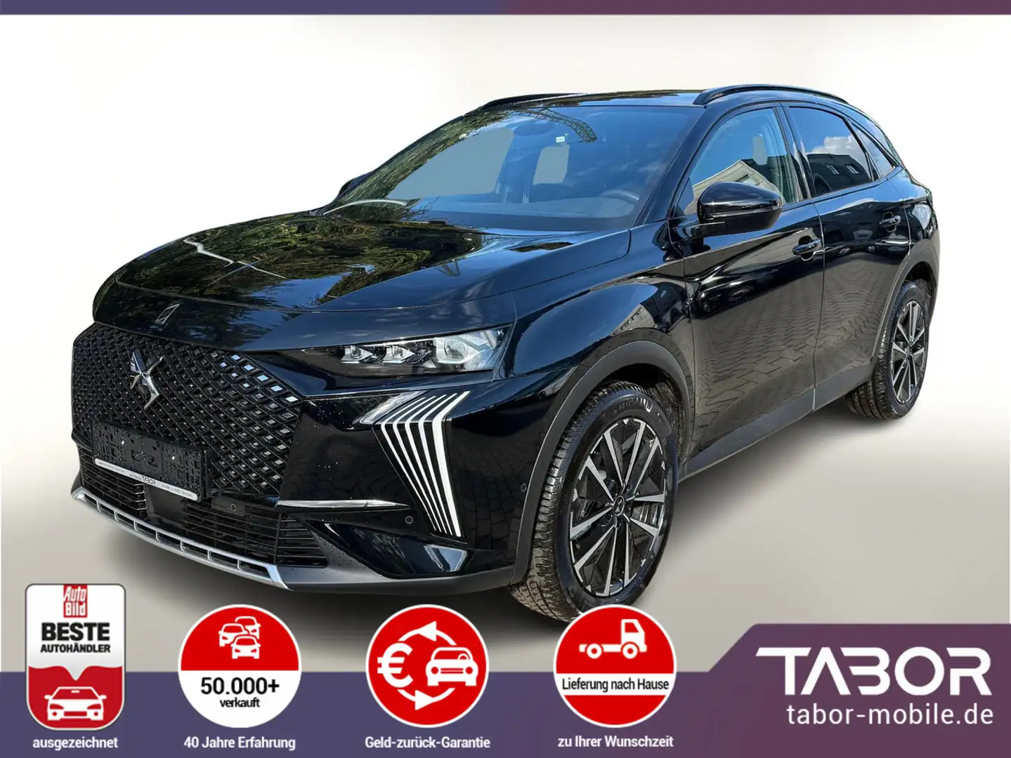 DS Automobiles DS 7 Crossback 130 EAT8 Pallas Pano LED Nav Keyl Kam UVP-38%* Negru - 1